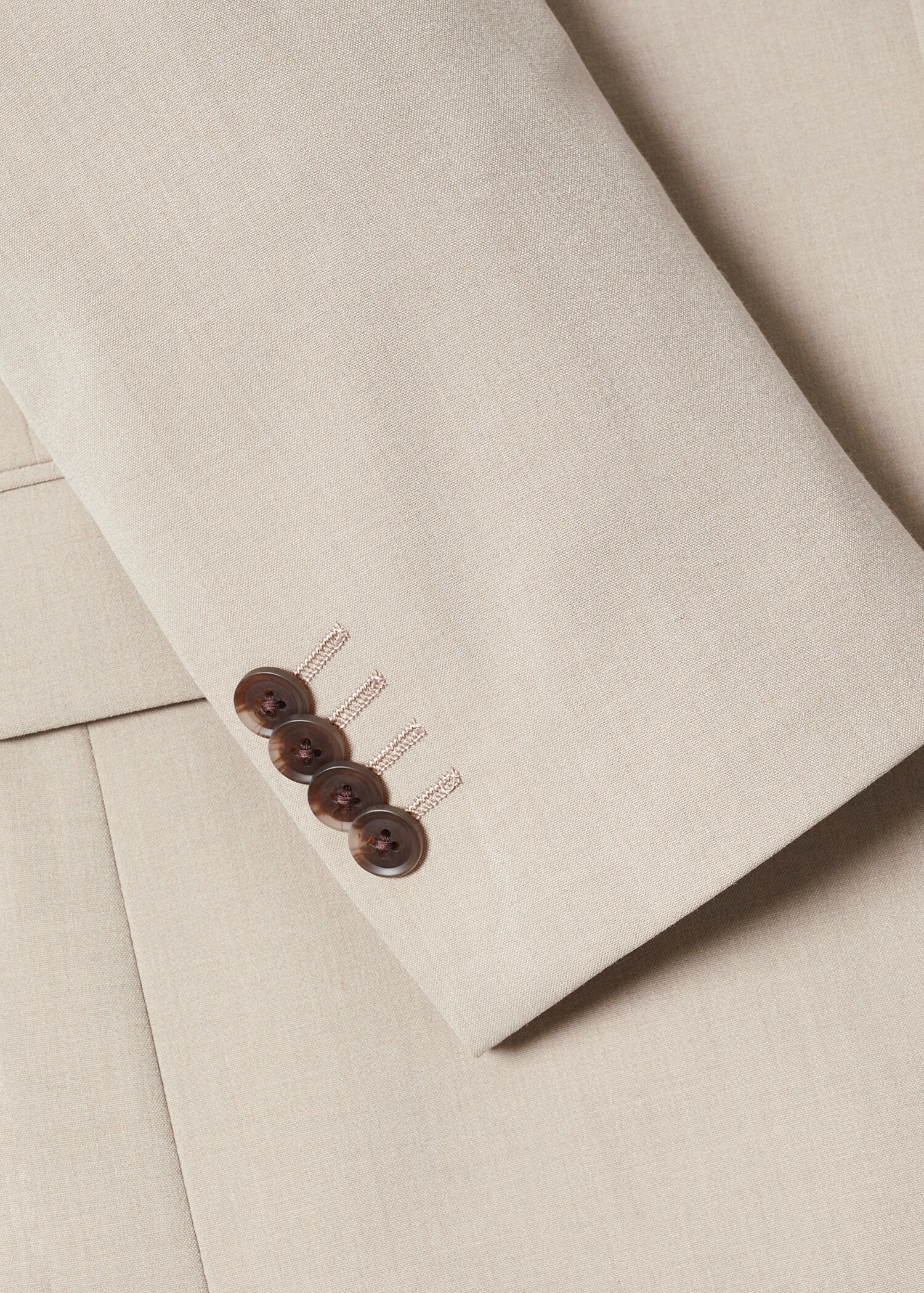 Slim-fit suit jacket  - Details of the article 8