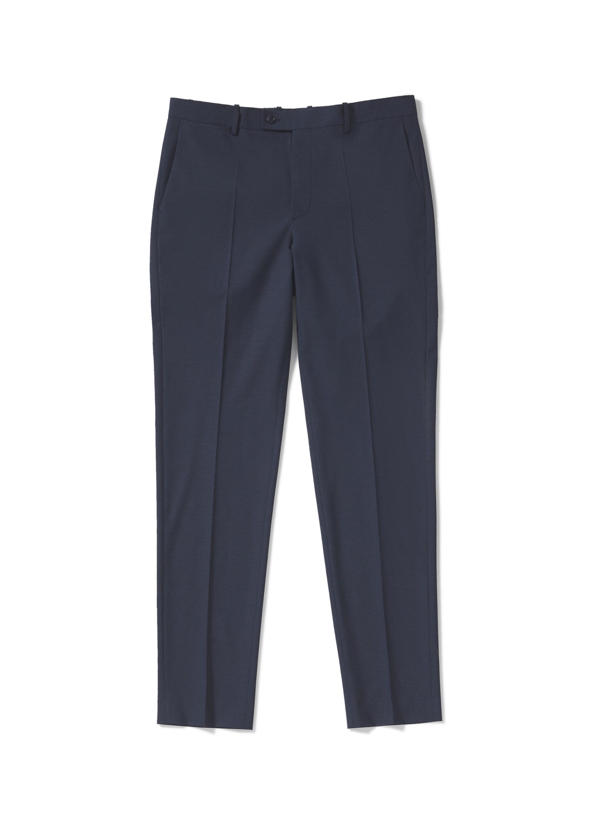 Slim fit wool suit trousers - Details of the article 9