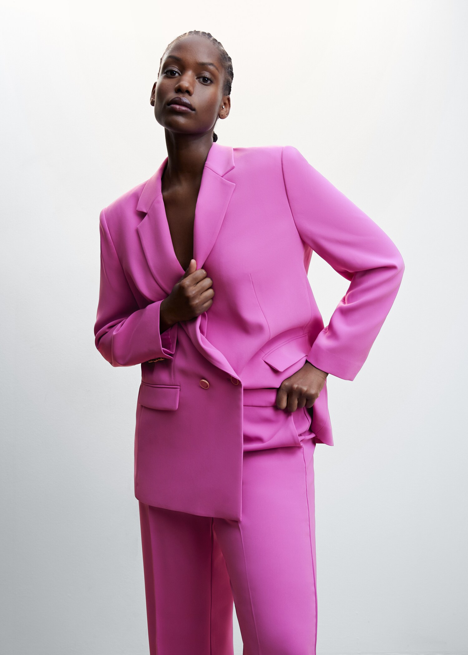 Pantalón traje cintura elástica - Detalle del artículo 5
