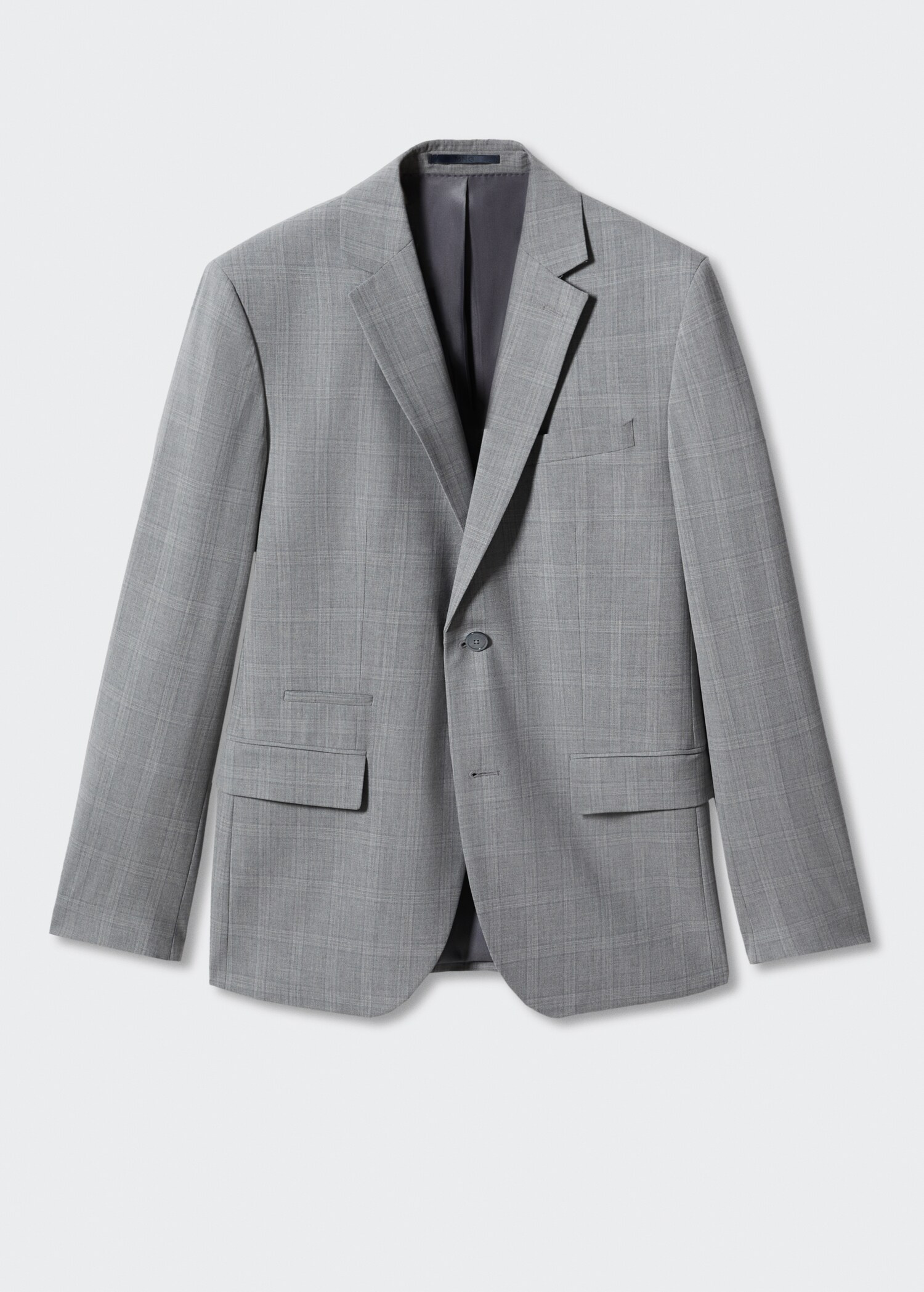 Giacca completo lana slim fit quadri - Articolo senza modello