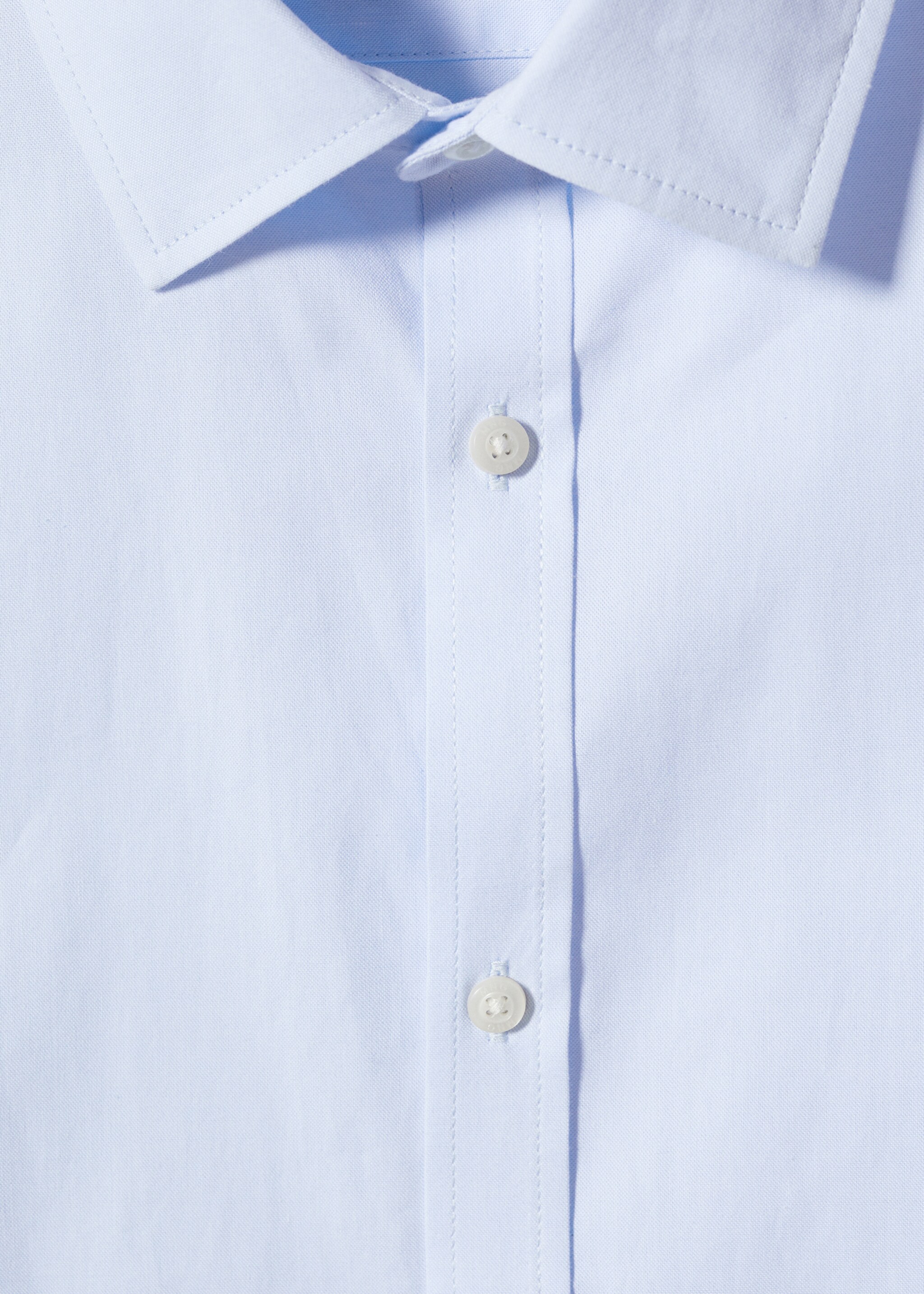Basic katoenen slim-fit overhemd - Detail van het artikel 8
