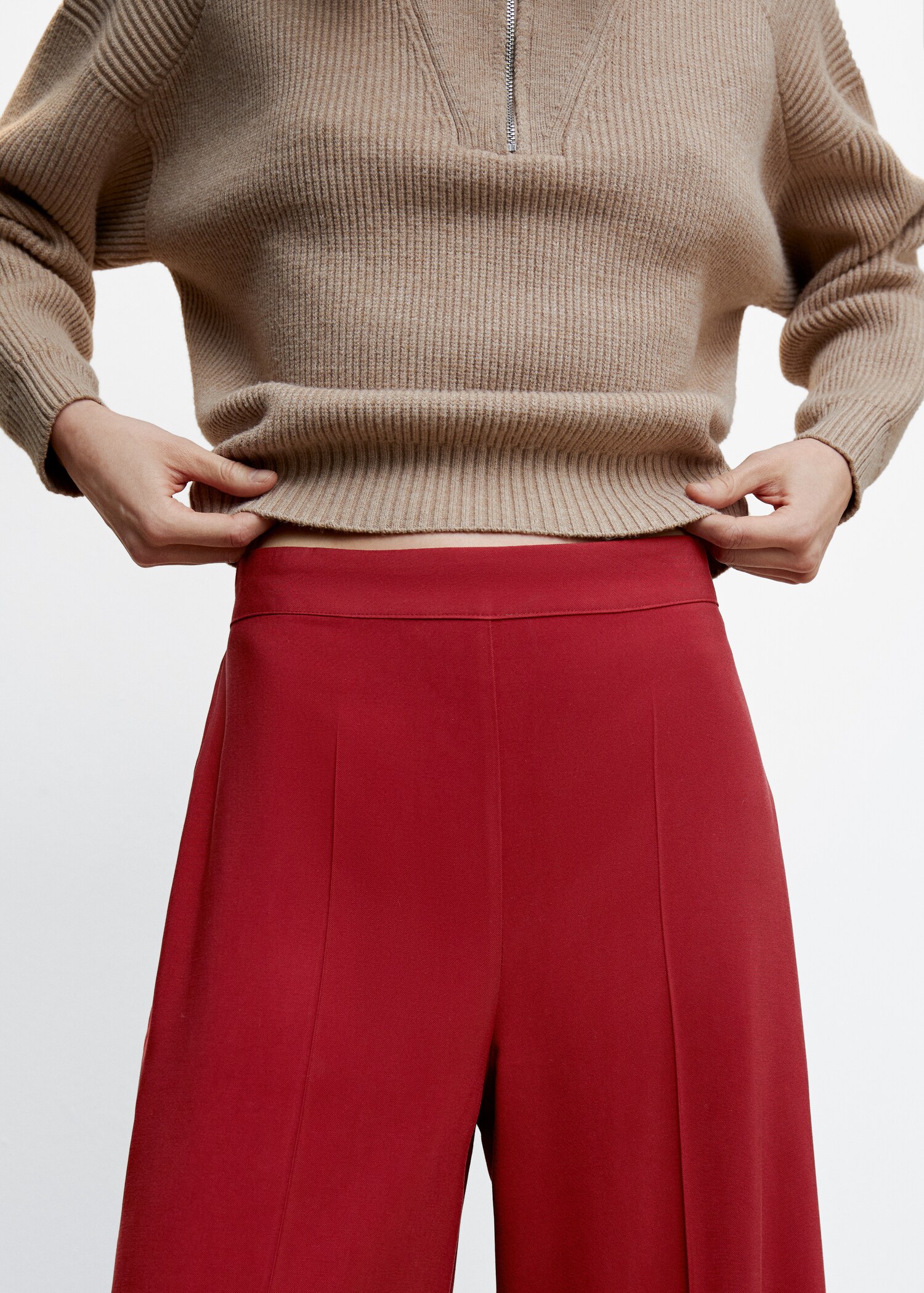 High-waist palazzo pants - Details of the article 6