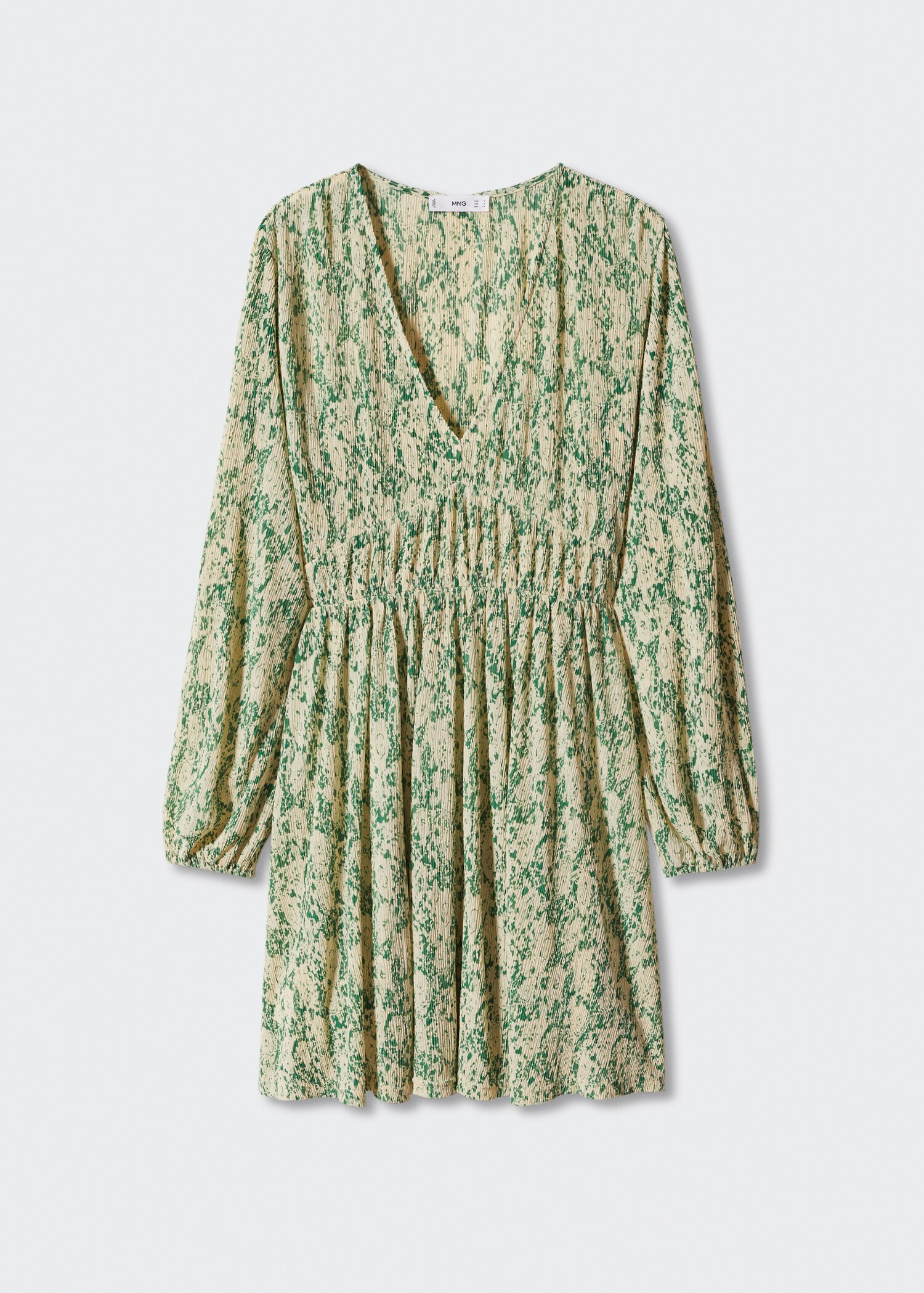Robe texture florale - Article sans modèle