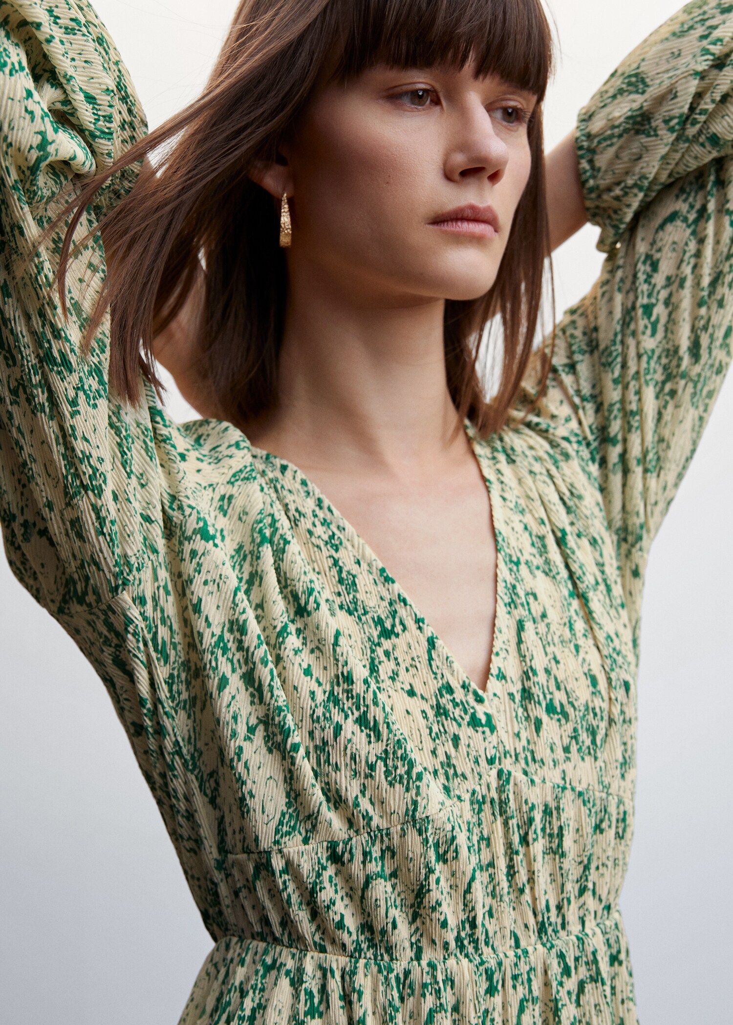 Robe texture florale - Détail de l'article 1