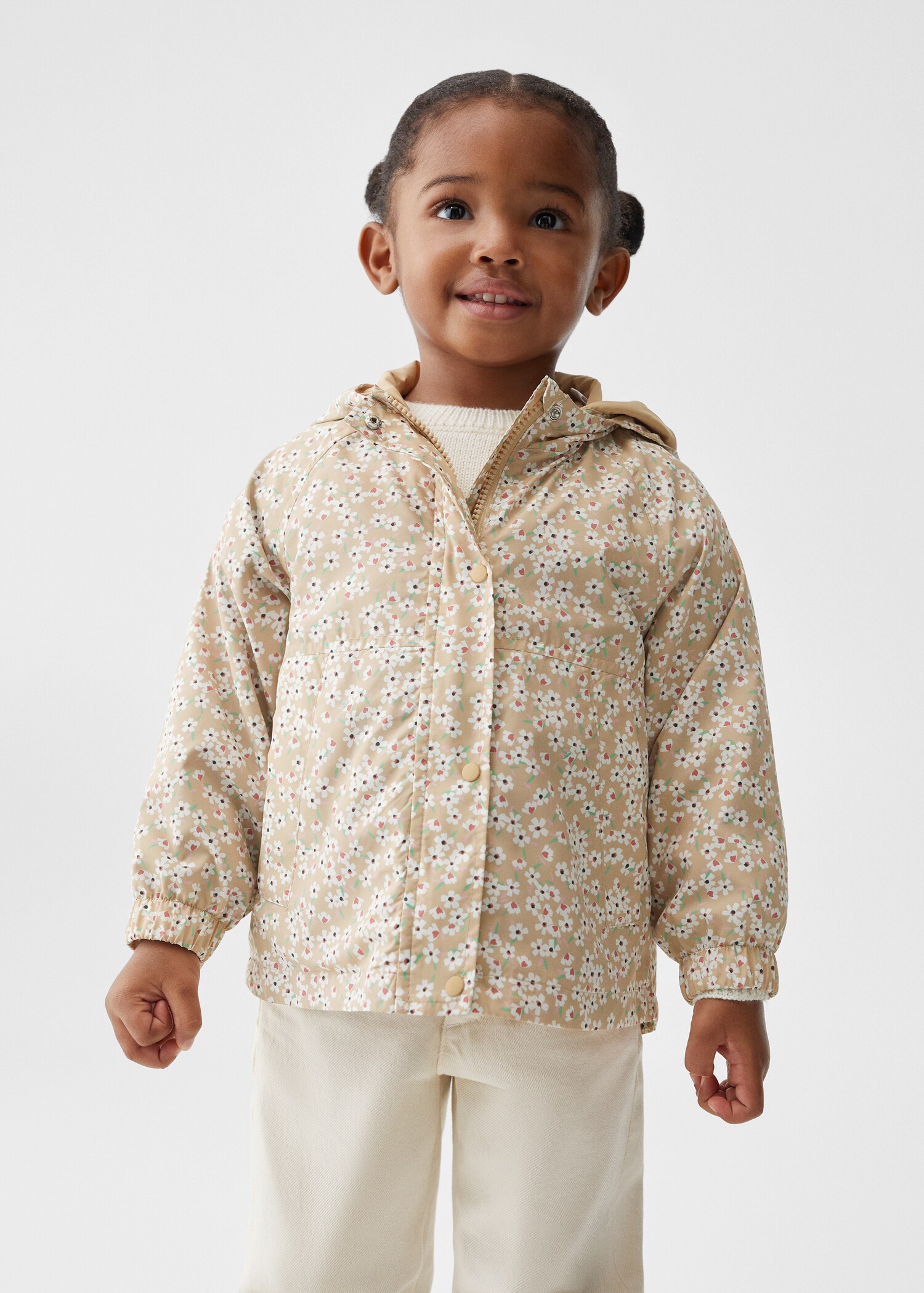 Floral print jacket - Medium plane
