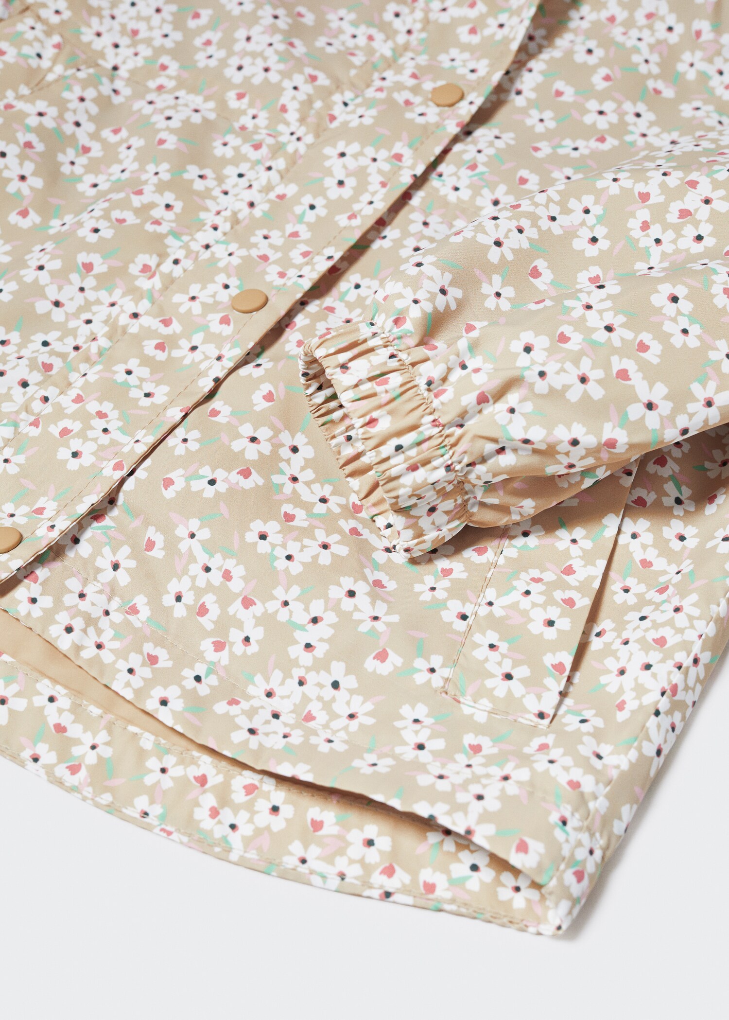 Floral print jacket - Details of the article 0