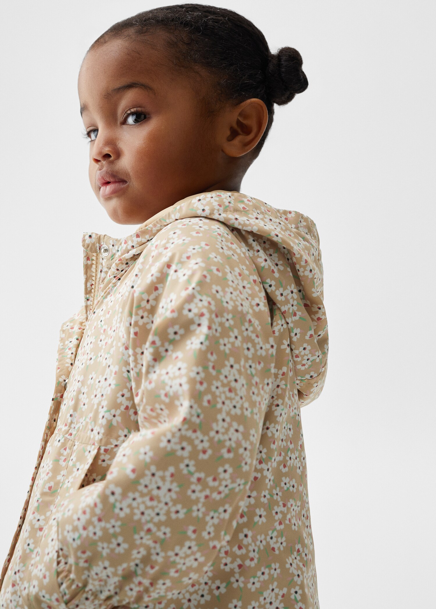 Floral print jacket - Details of the article 1