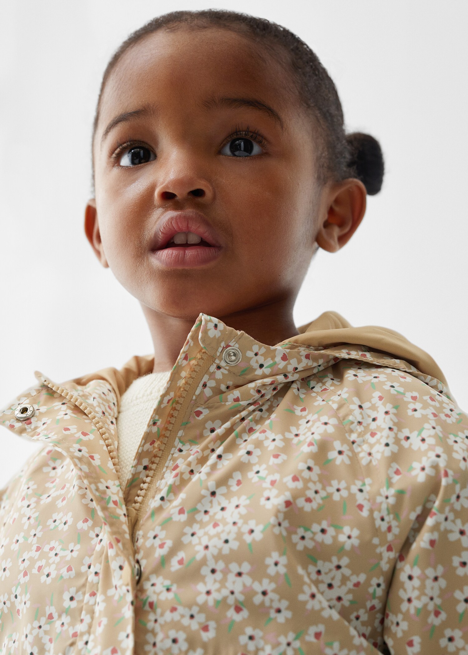 Floral print jacket - Reverse of the article