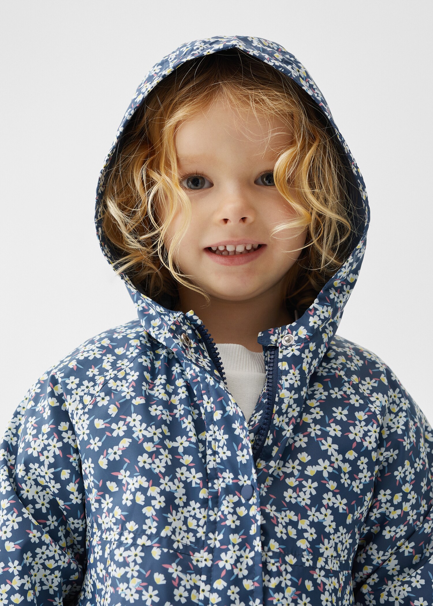 Floral print jacket - Details of the article 1