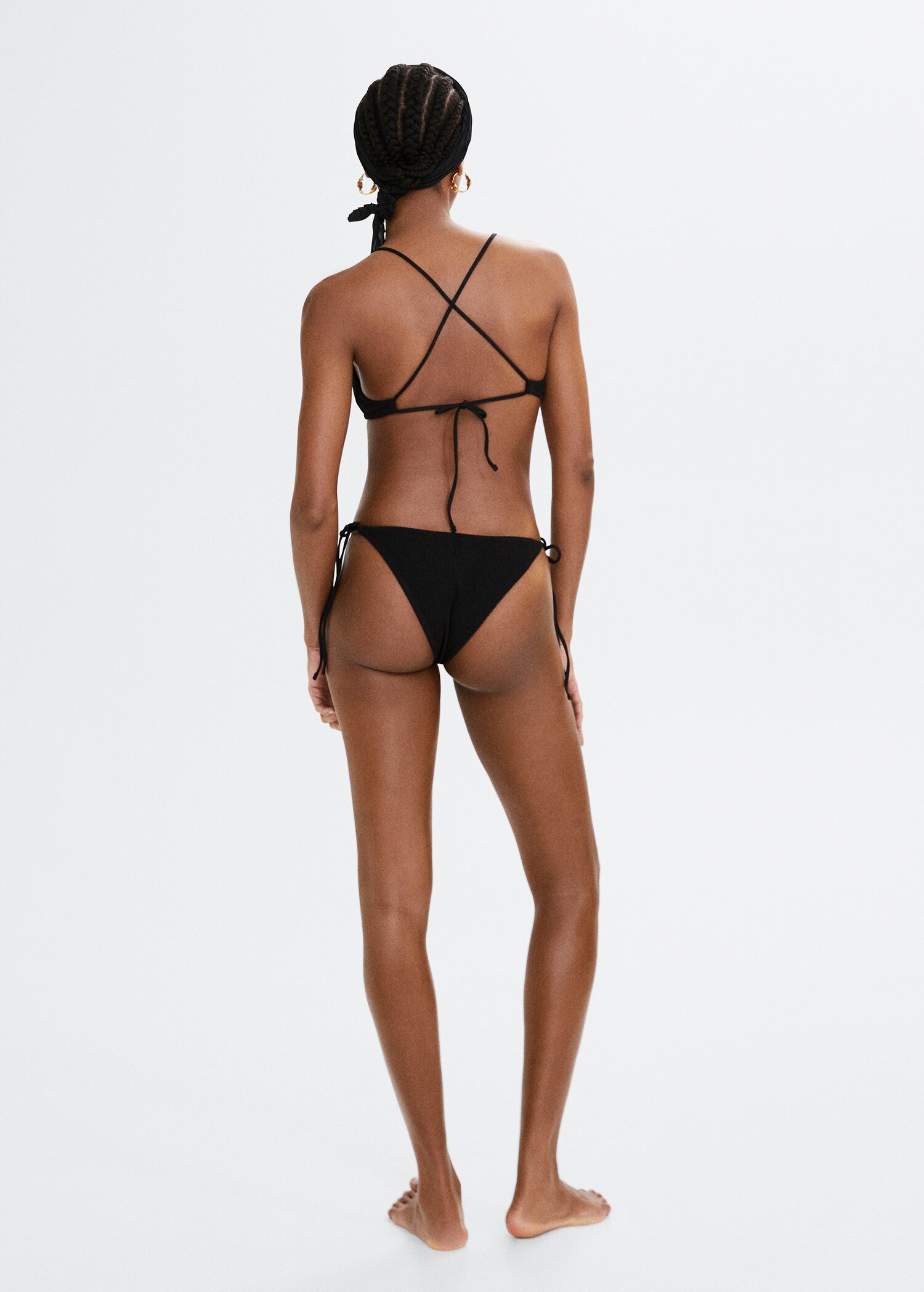 Classic bikini bottoms with bows - Reverse of the article