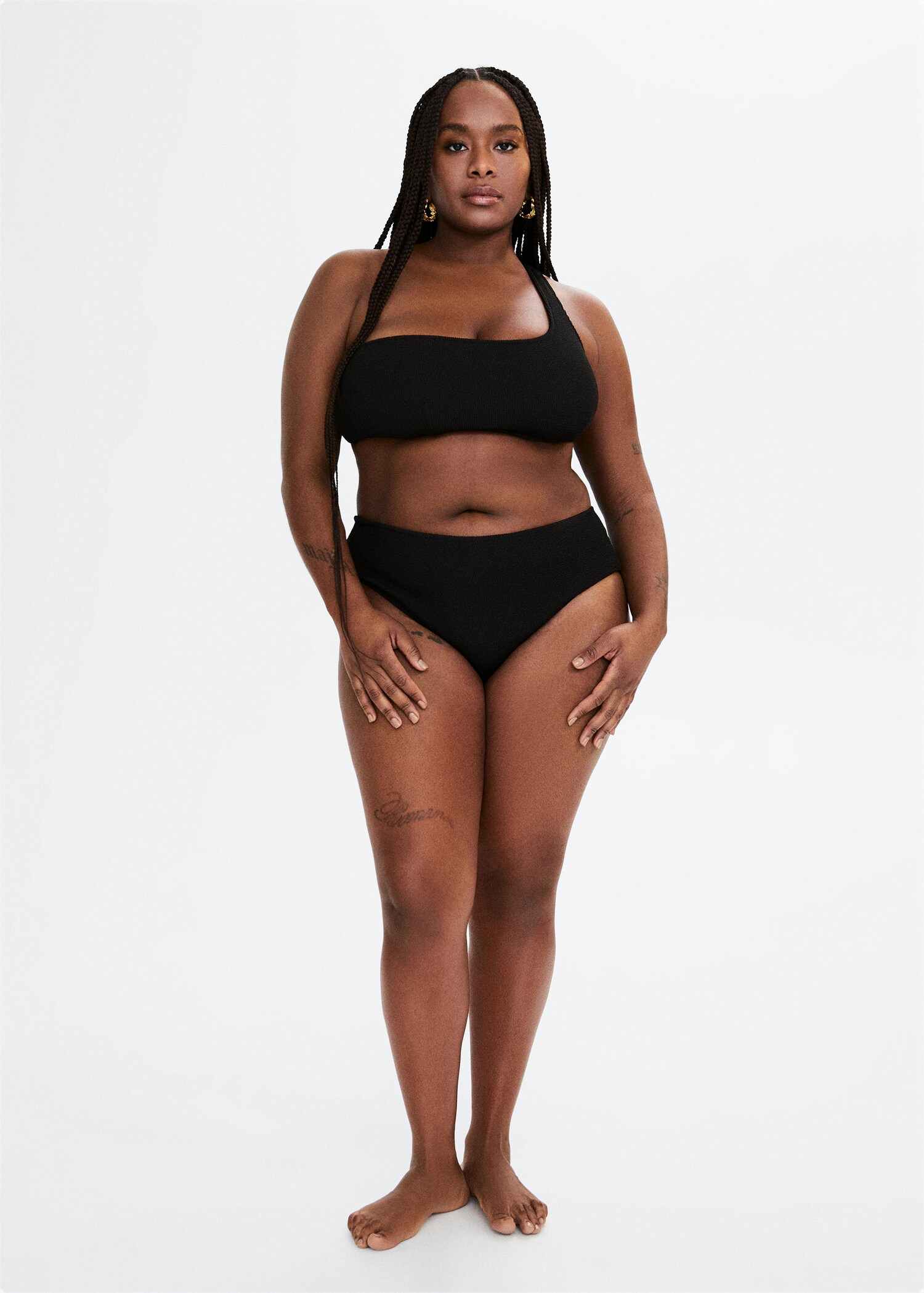 High-waist bikini bottoms - Medium plane
