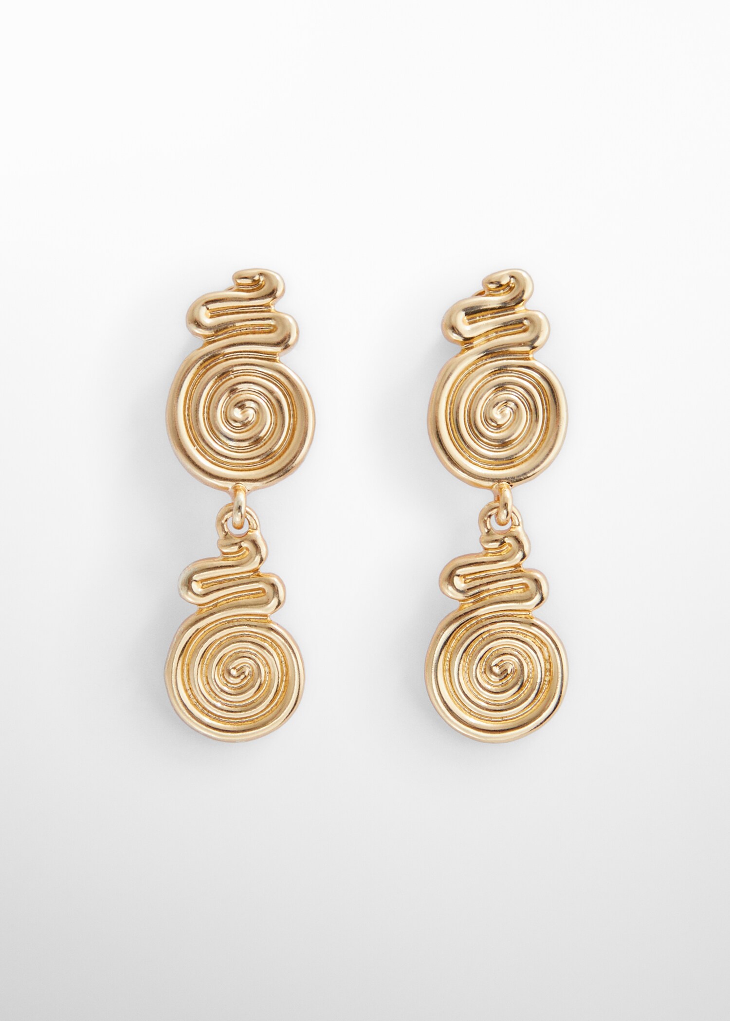 Boucles d’oreilles spirale - Article sans modèle