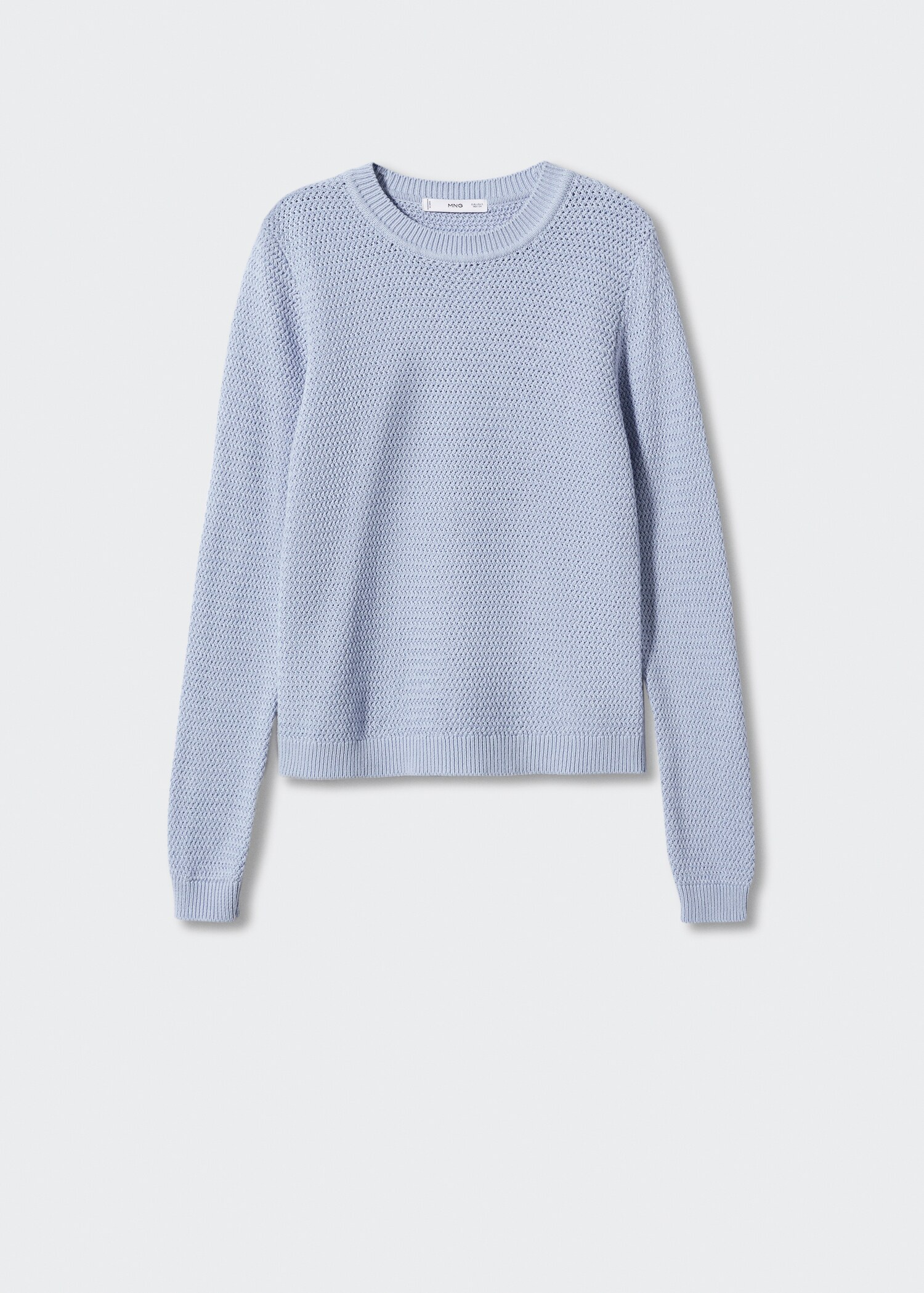 Knit cotton sweater - Article without model