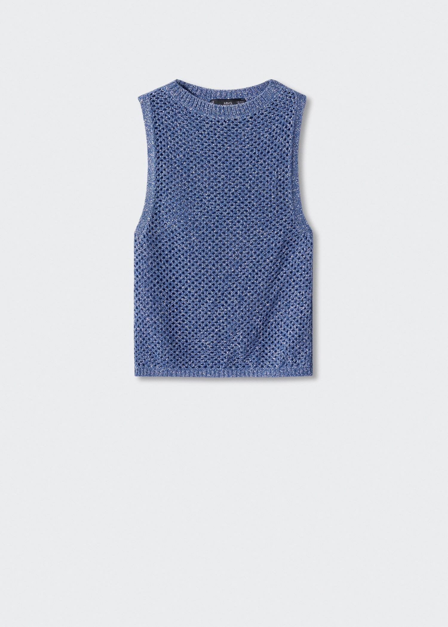 Top maglia metallizzata - Articolo senza modello
