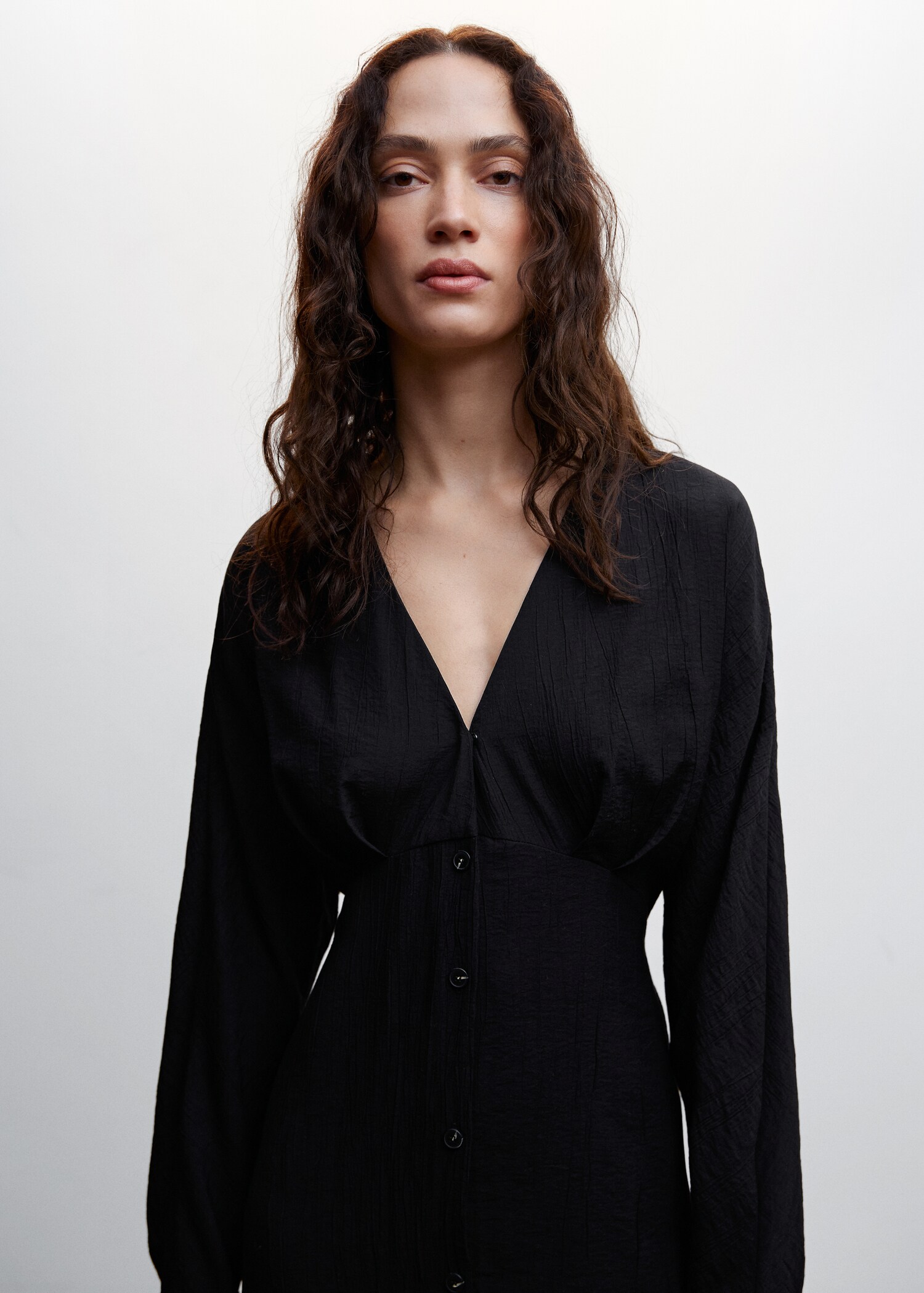 Vestido camisero lazo - Detalle del artículo 1