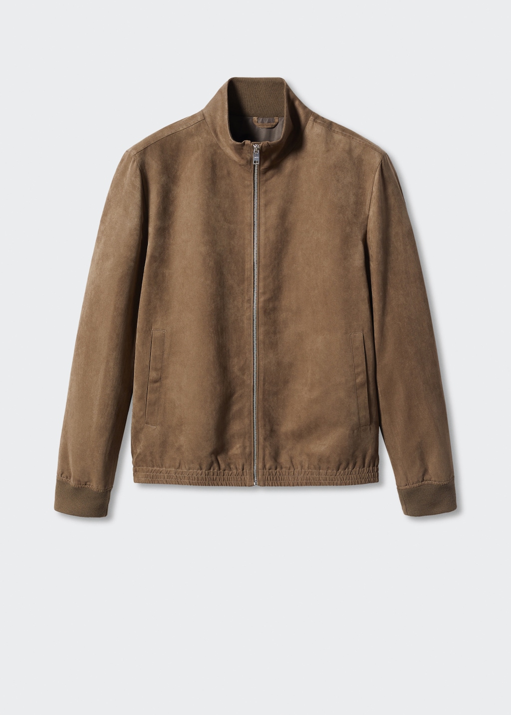 Cazadora bomber efecto ante Hombre MANGO OUTLET Andorra