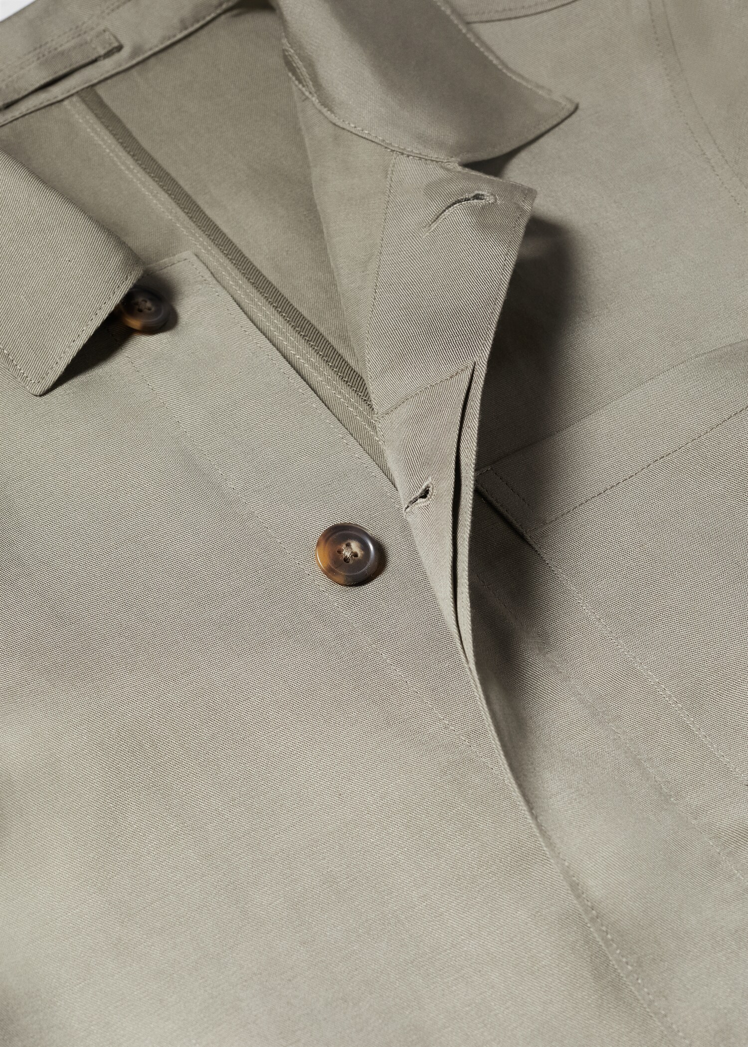 Leinen-Overshirt mit Taschen - Detail des Artikels 8