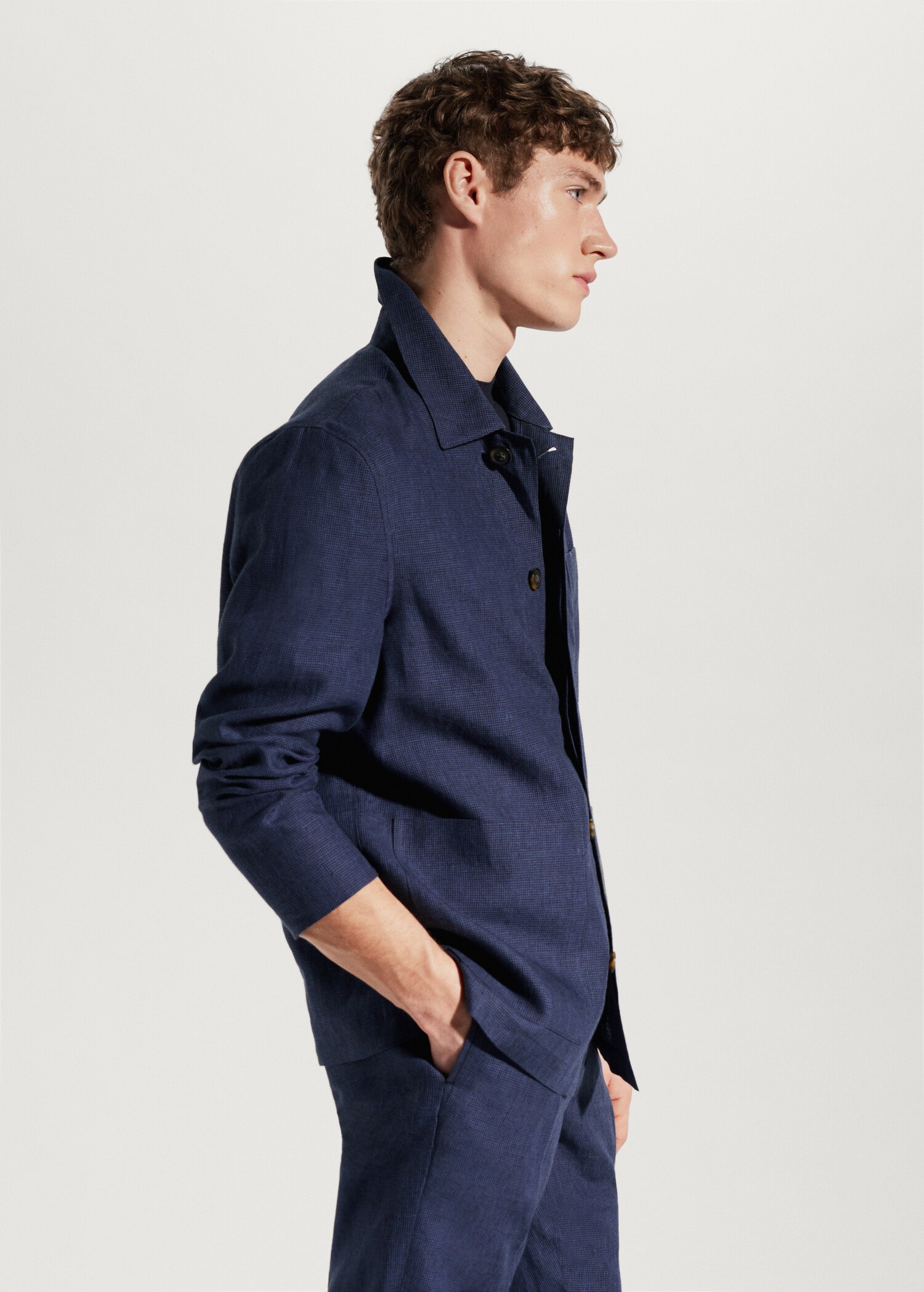 Overshirt de in pepit - Detaliu al articolului 2