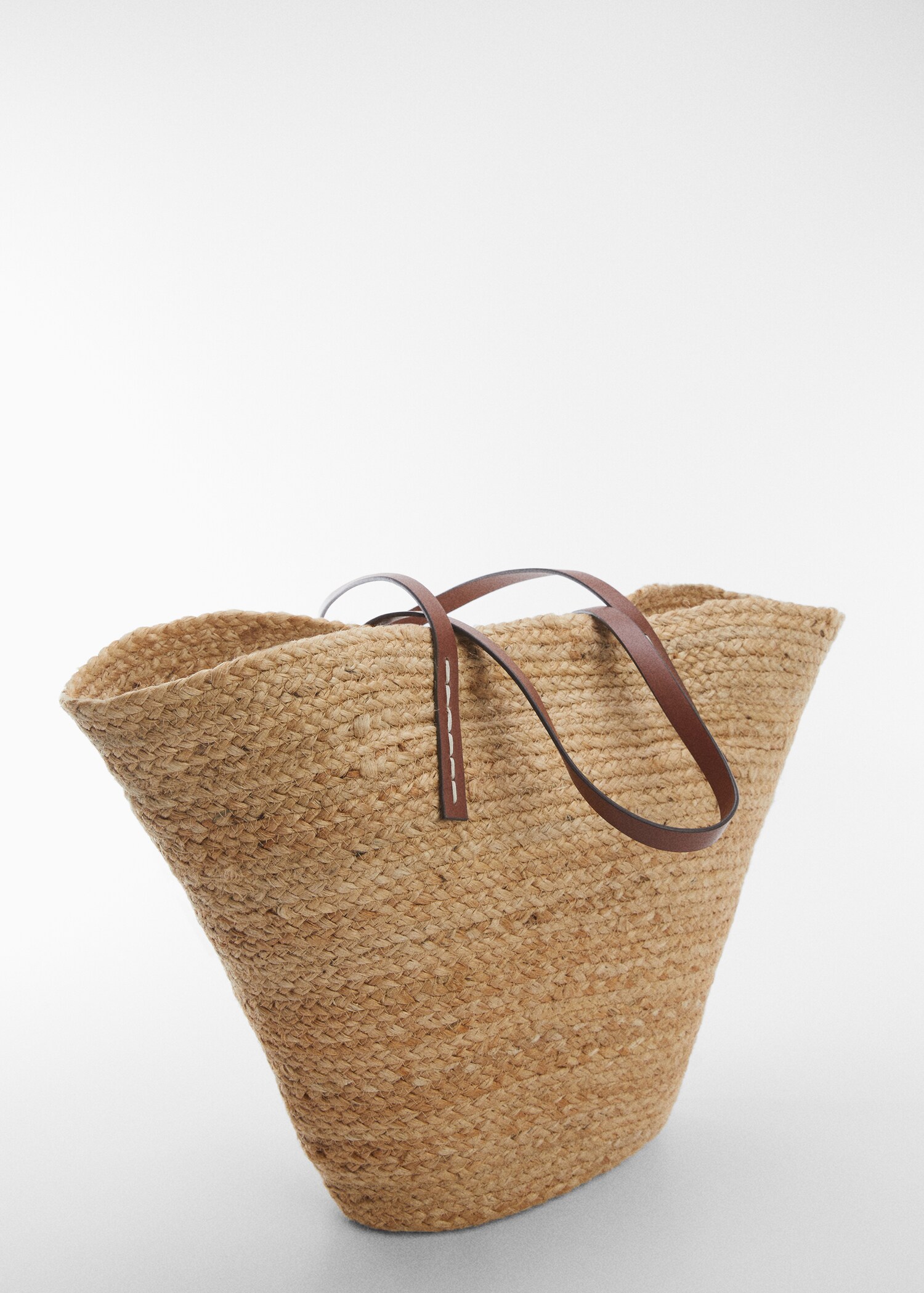 Jute basket bag - Medium plane