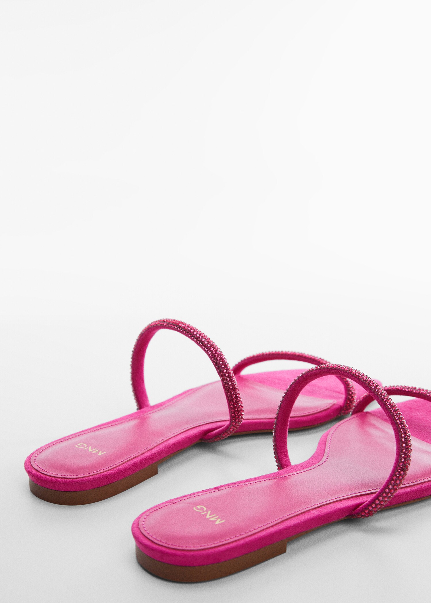 Strap rhinestone sandals - Details of the article 1
