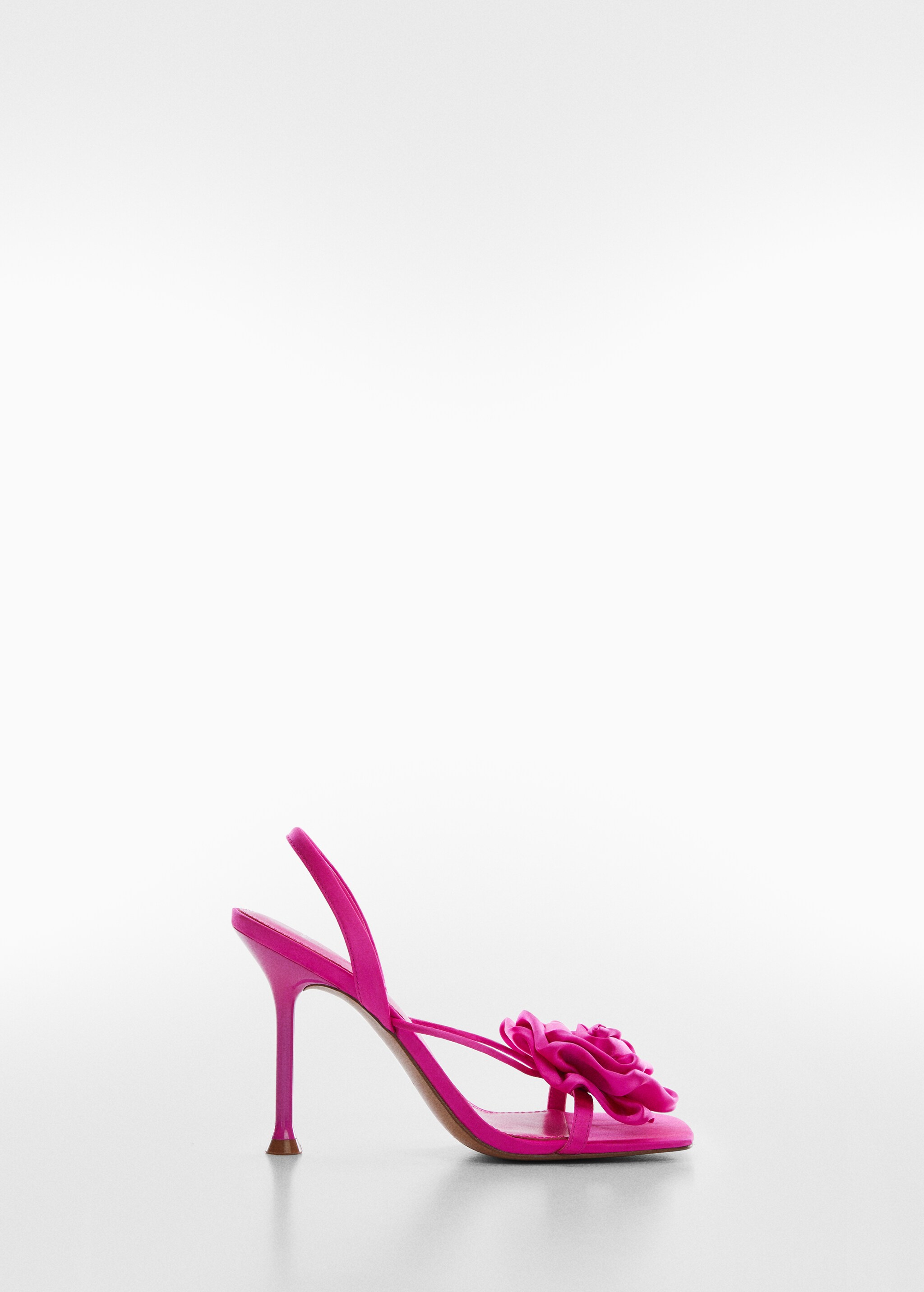Maxi flower heeled sandal - Article without model