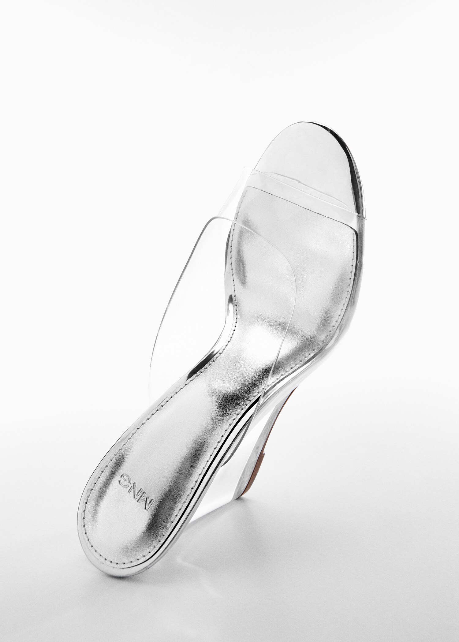 Sandales vinyle talon compensé transparent - Détail de l'article 5