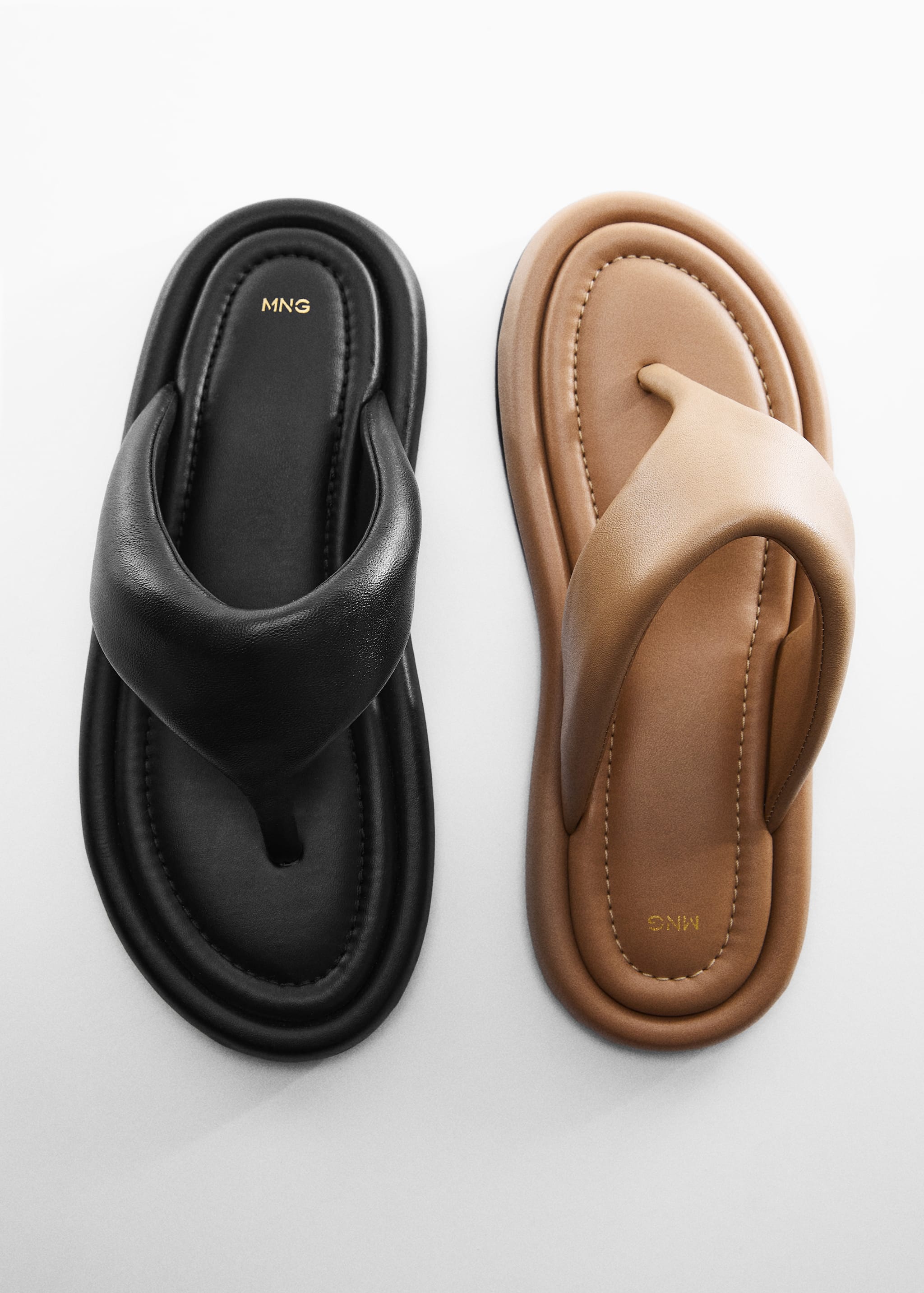 Leather sandals with straps - Details of the article 5