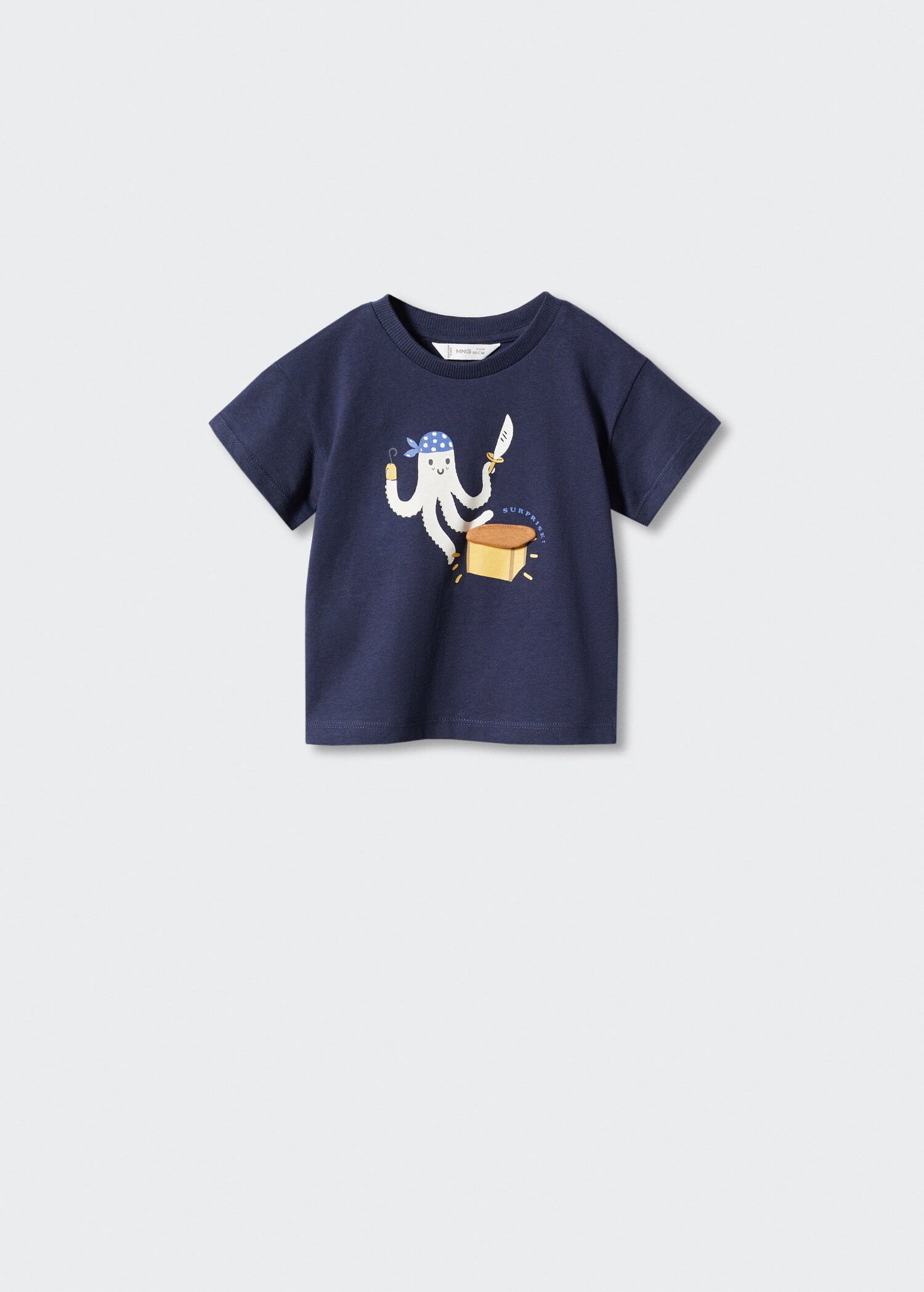 Octopus design T-shirt - Article without model
