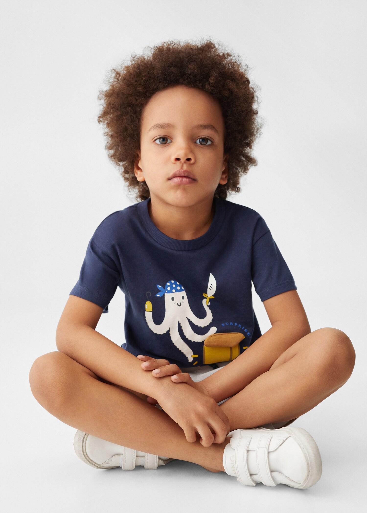 Octopus design T-shirt - Details of the article 2