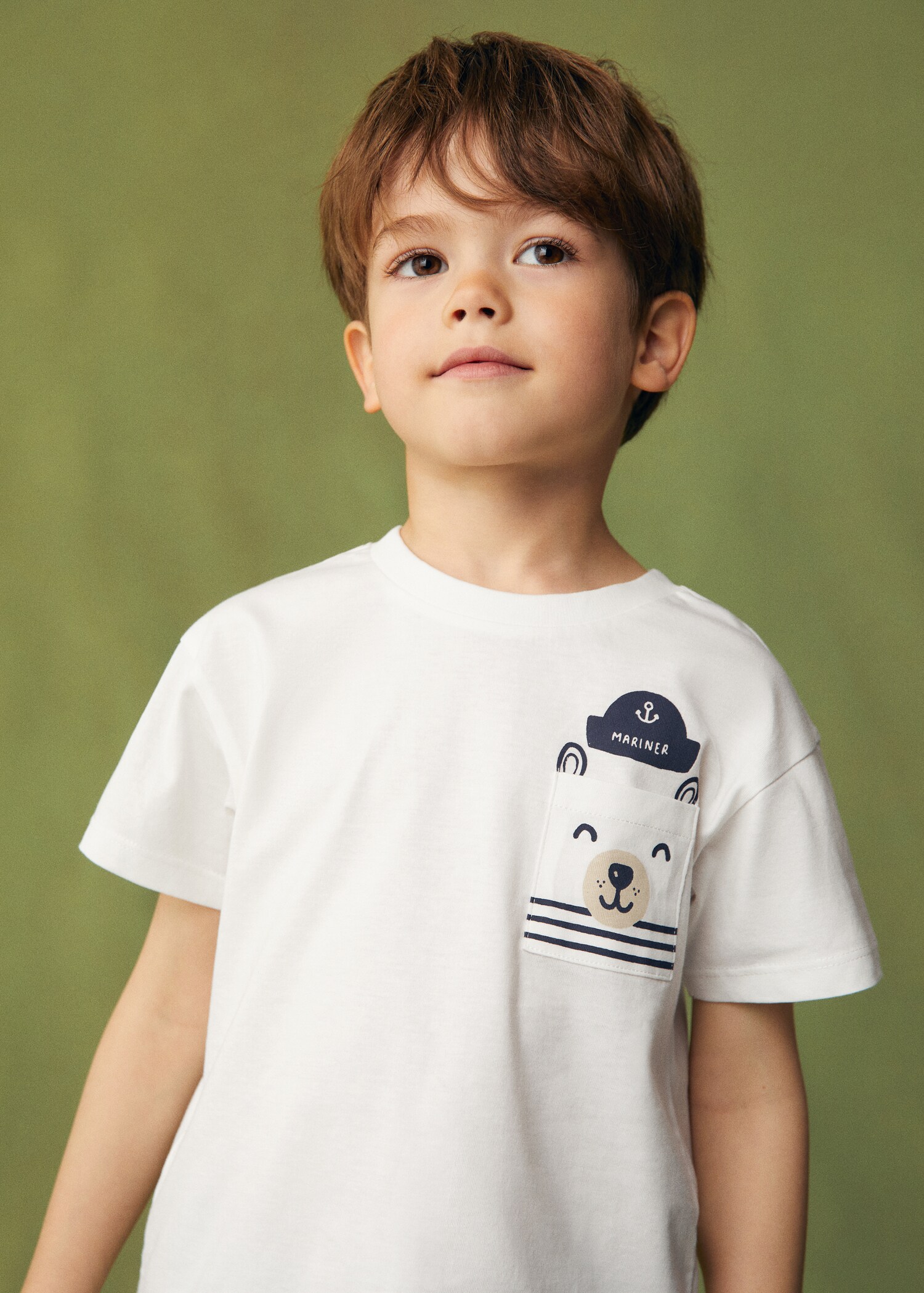 Cotton printed T-shirt - Details of the article 1