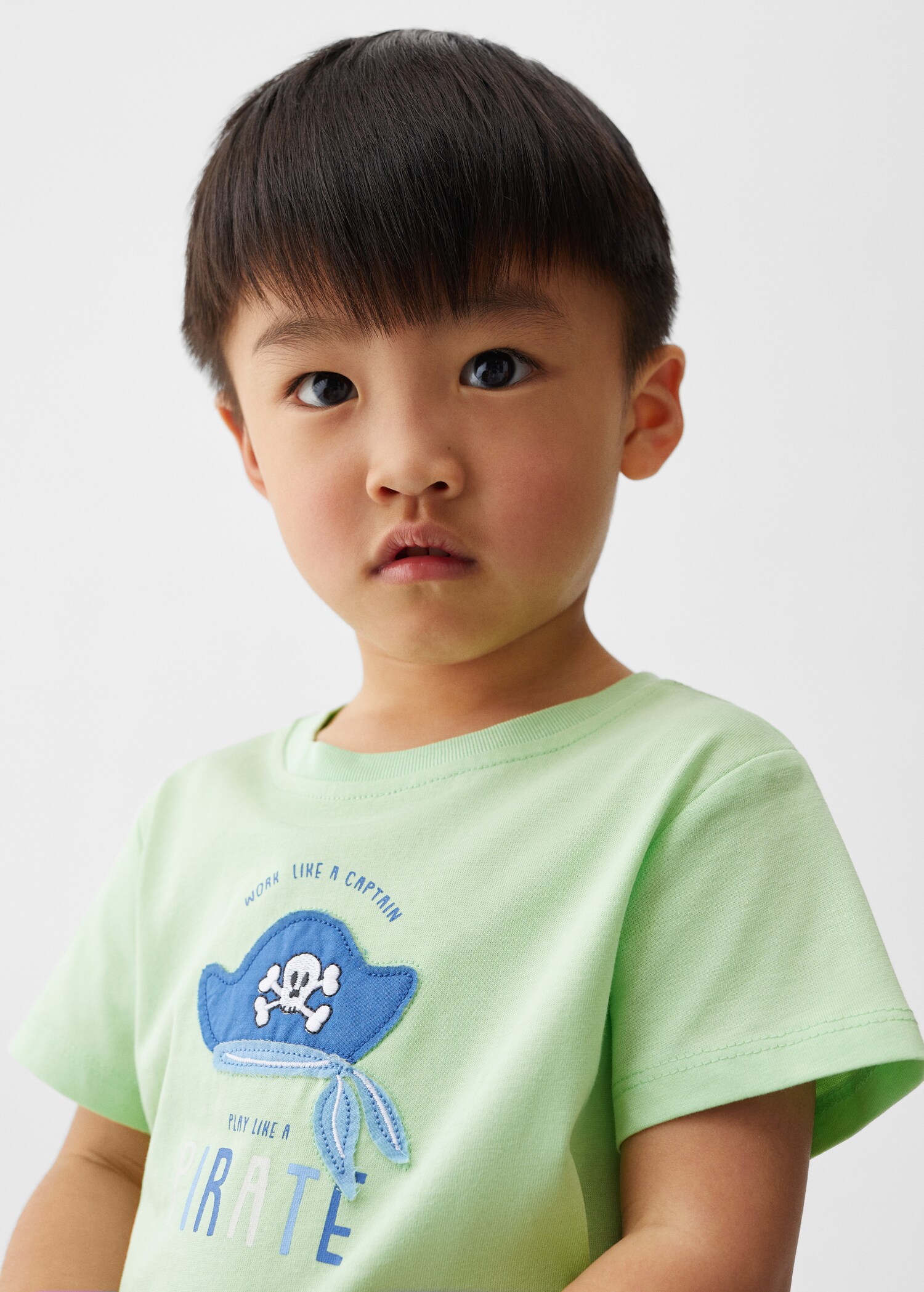 Short-sleeved printed t-shirt - Details of the article 1