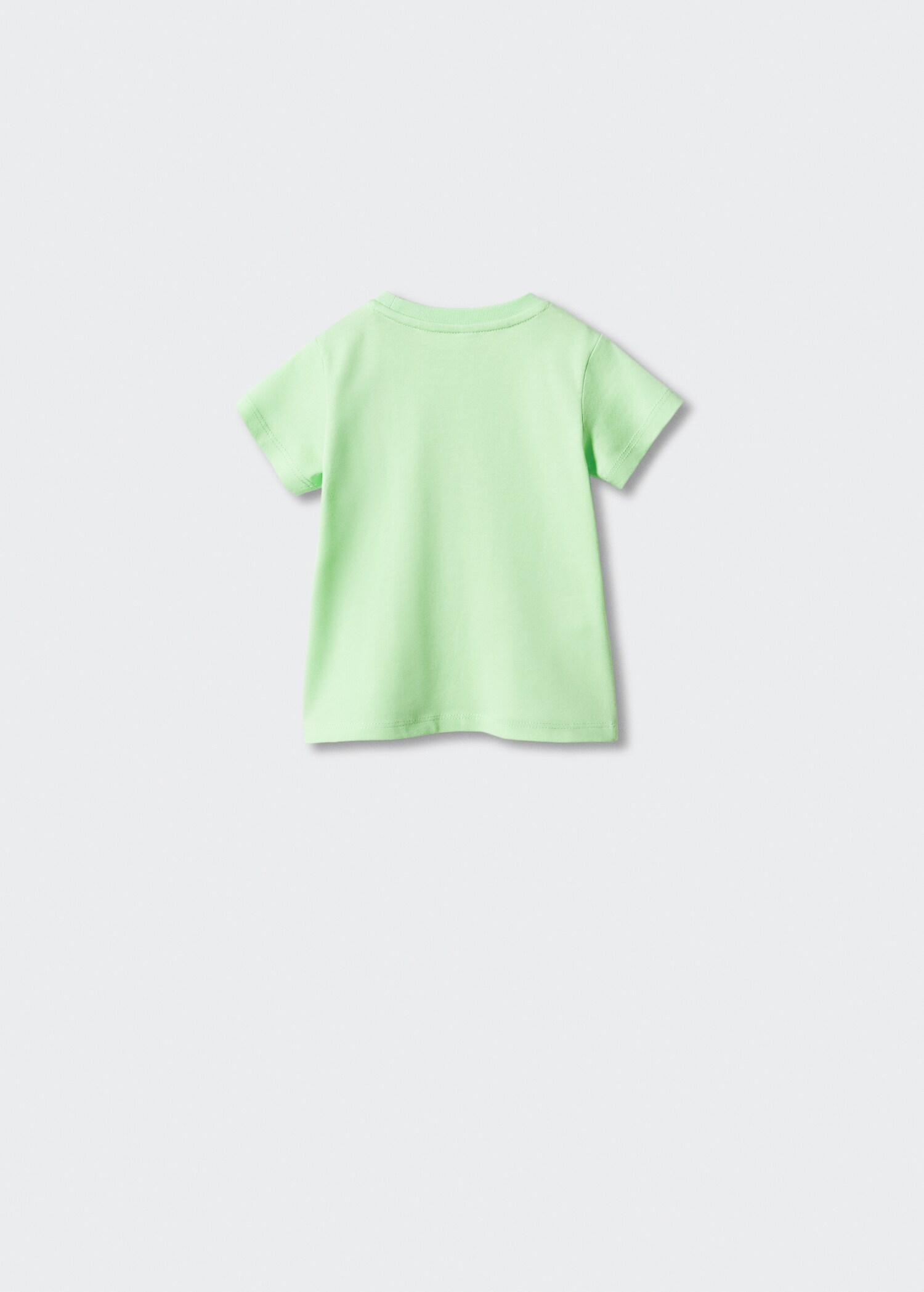 Short-sleeved printed t-shirt - Reverse of the article