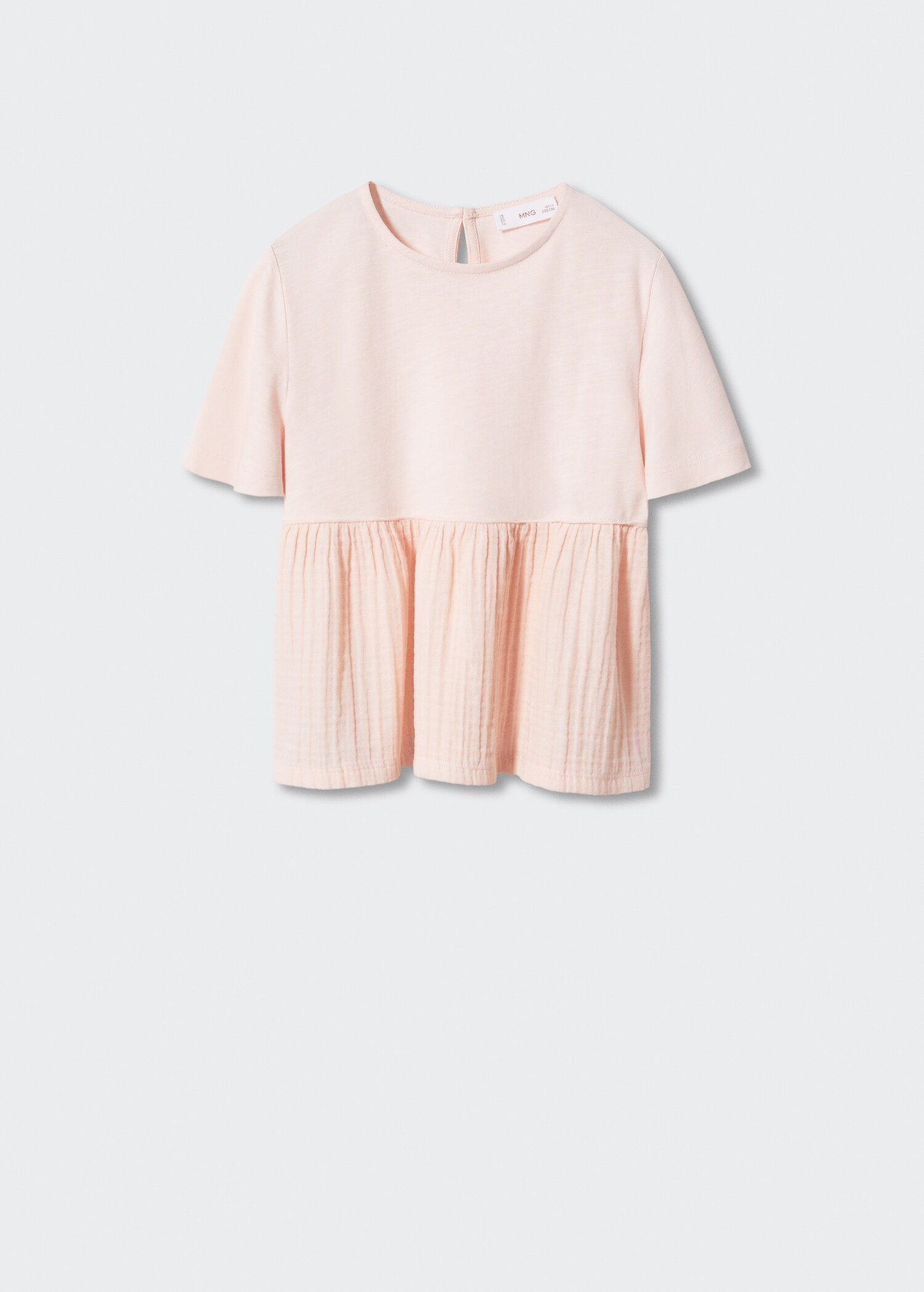 T-shirt avec détail plissé - Article sans modèle