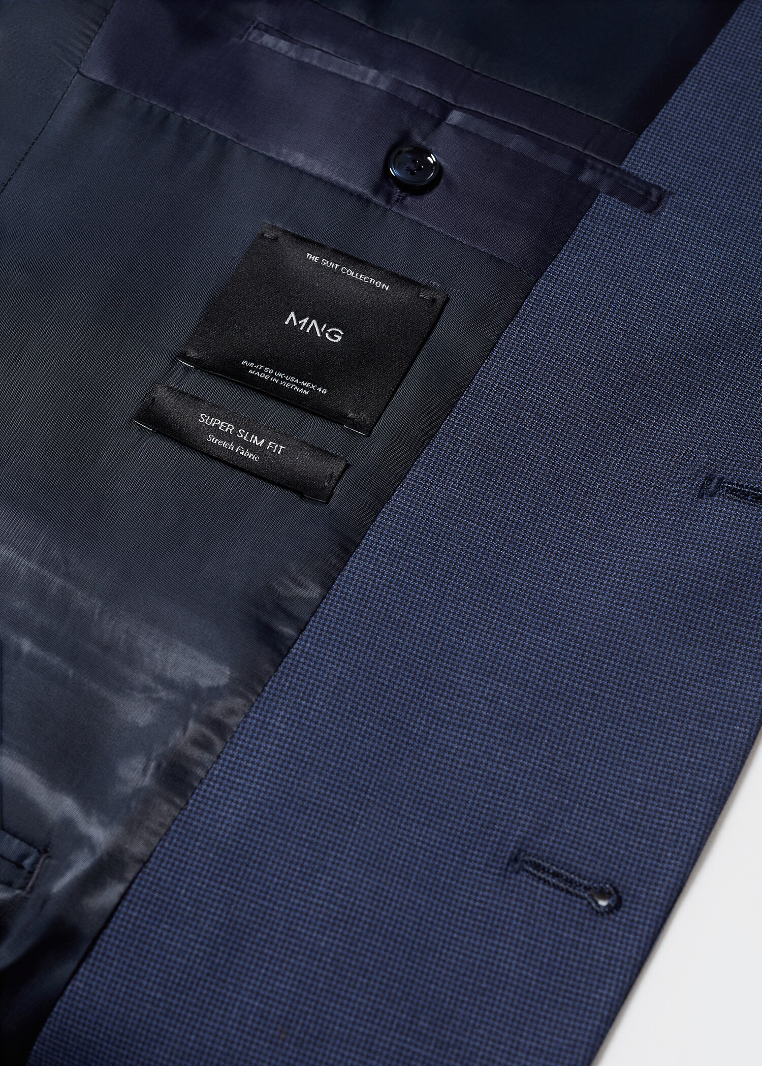 Super slim-fit suit jacket - Details of the article 0