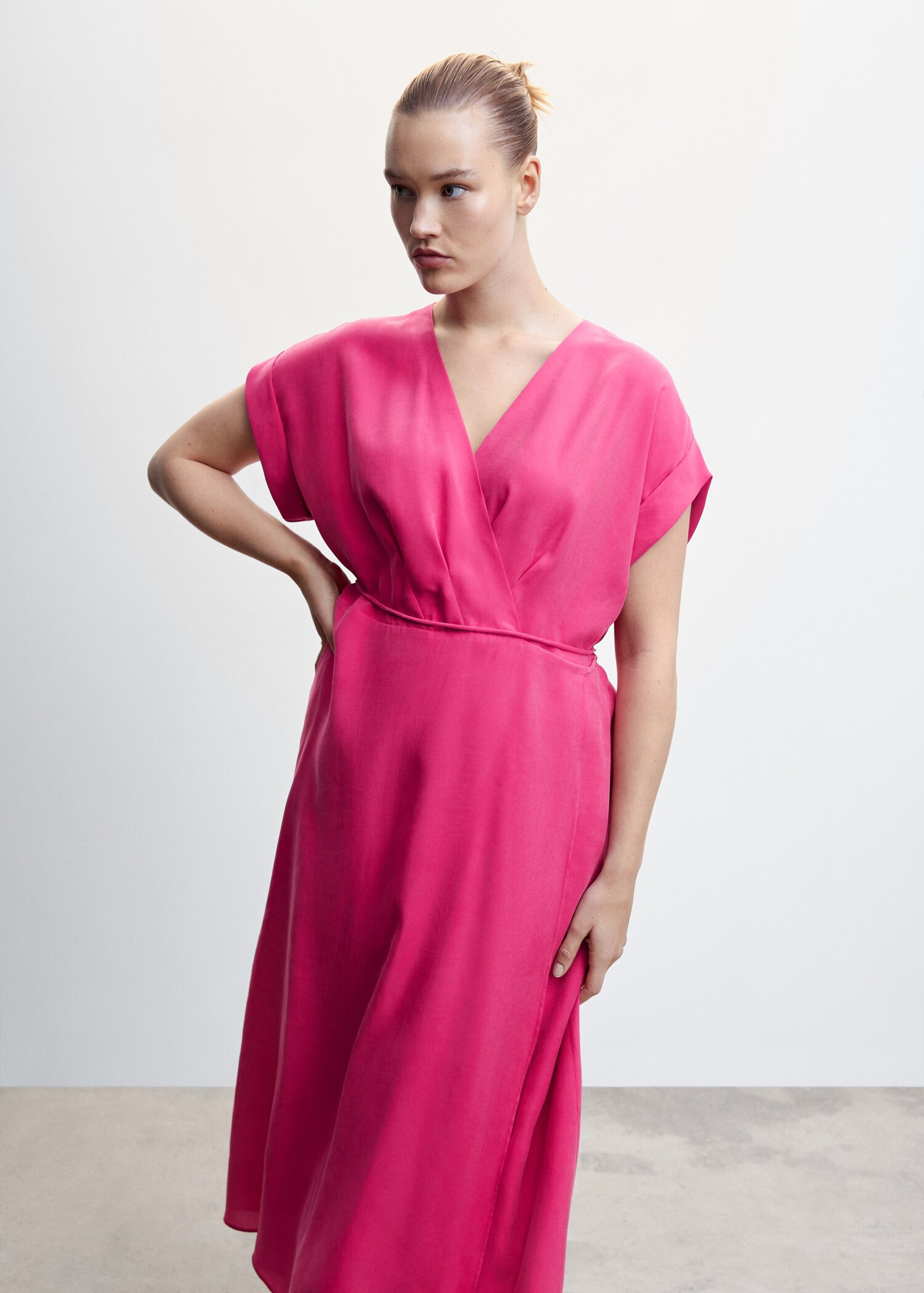 Vestido cruzado modal - Detalle del artículo 5