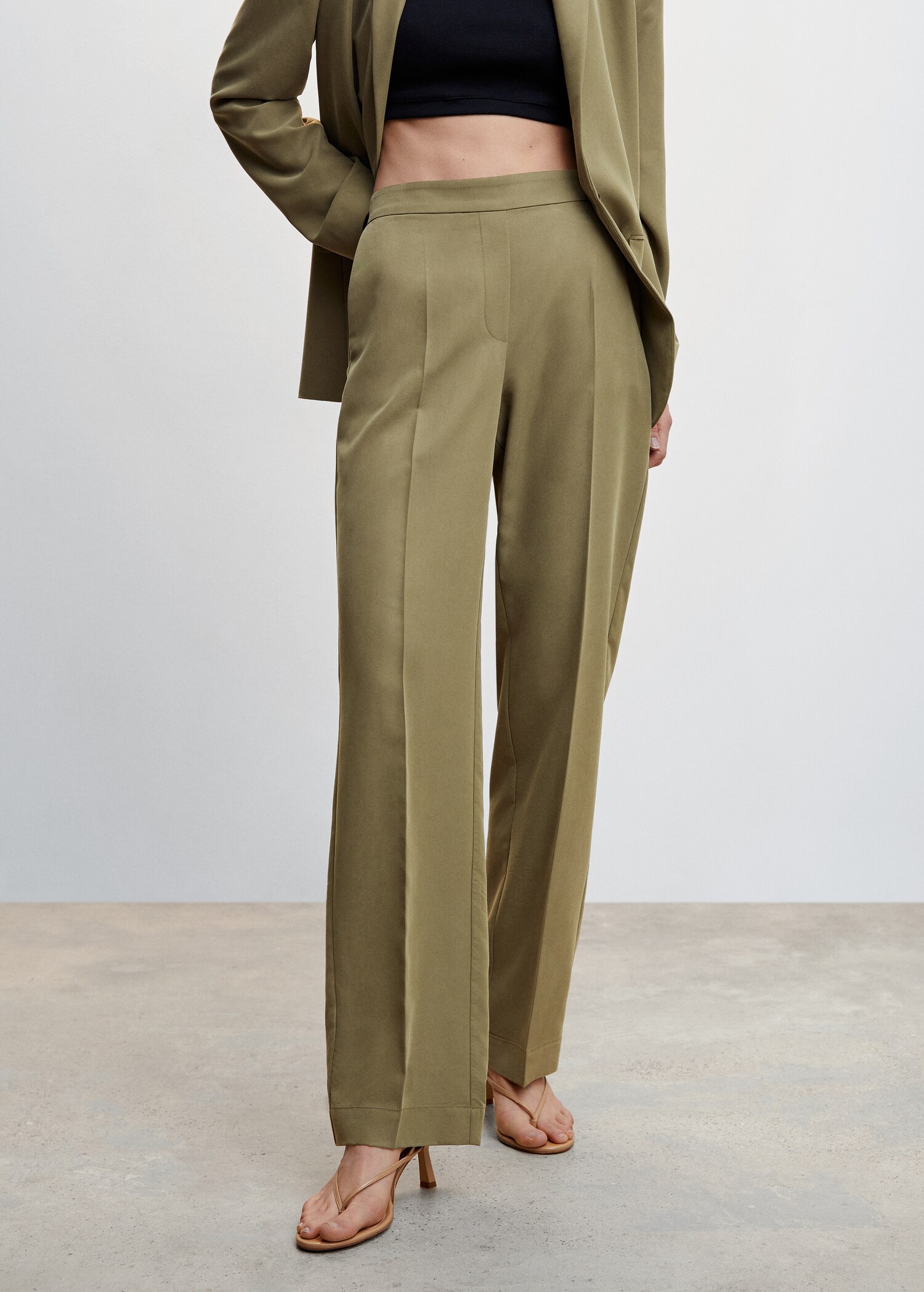 Modal suit trousers - Details of the article 1