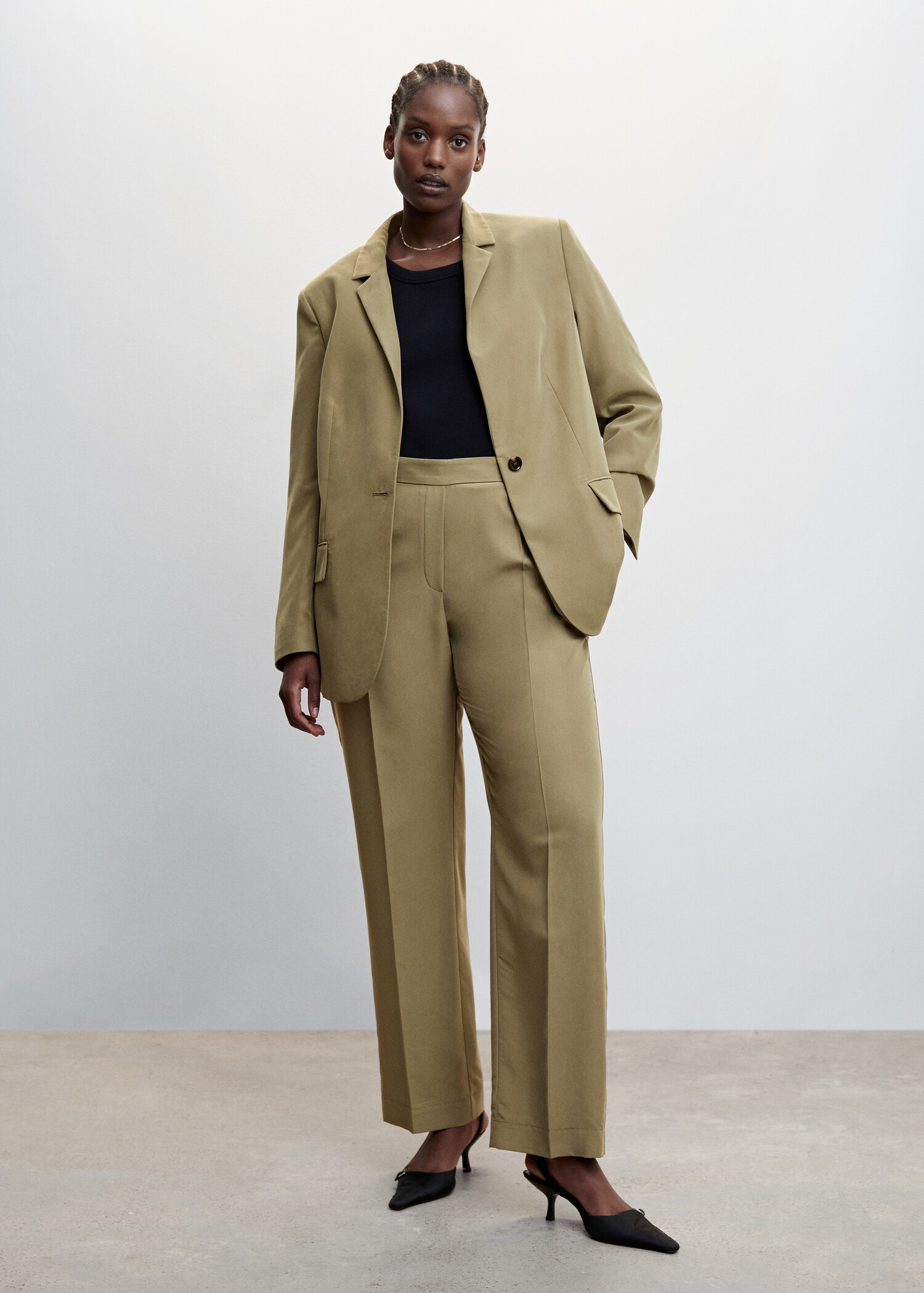 Modal suit trousers - Details of the article 3