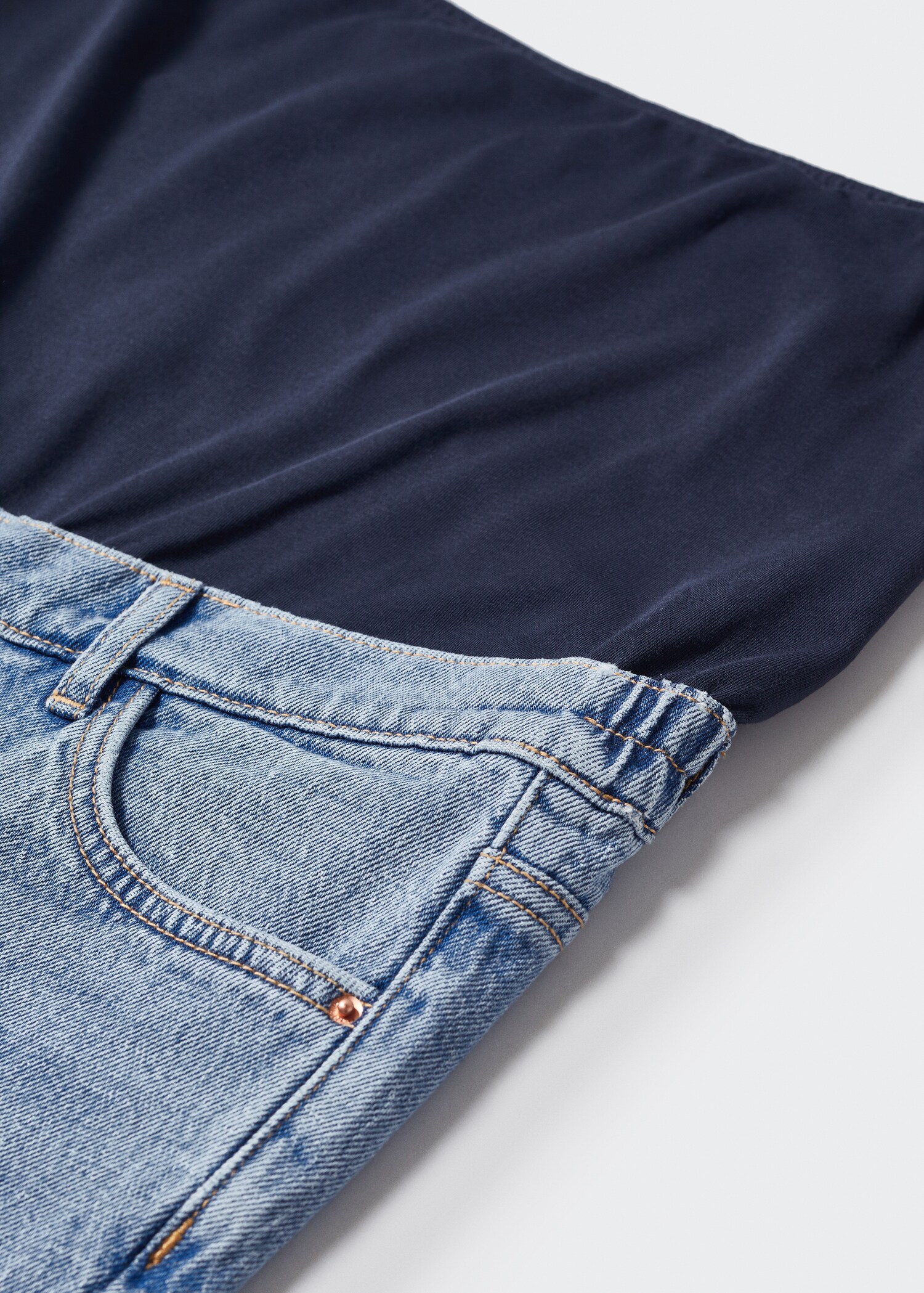 Maternity Straight Jeans - Details of the article 8