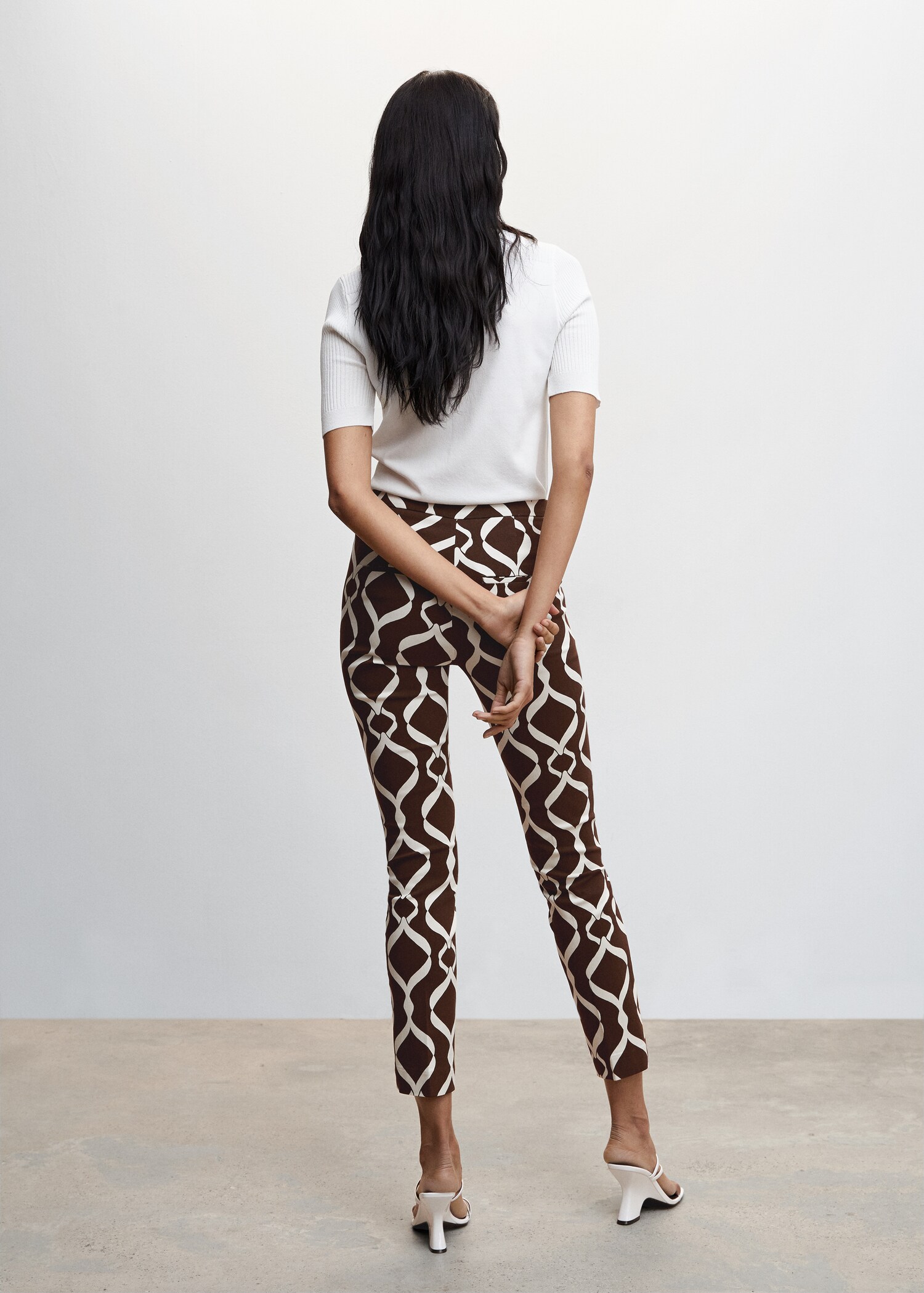 Skinny Hose in 7/8-Länge - Rückseite des Artikels