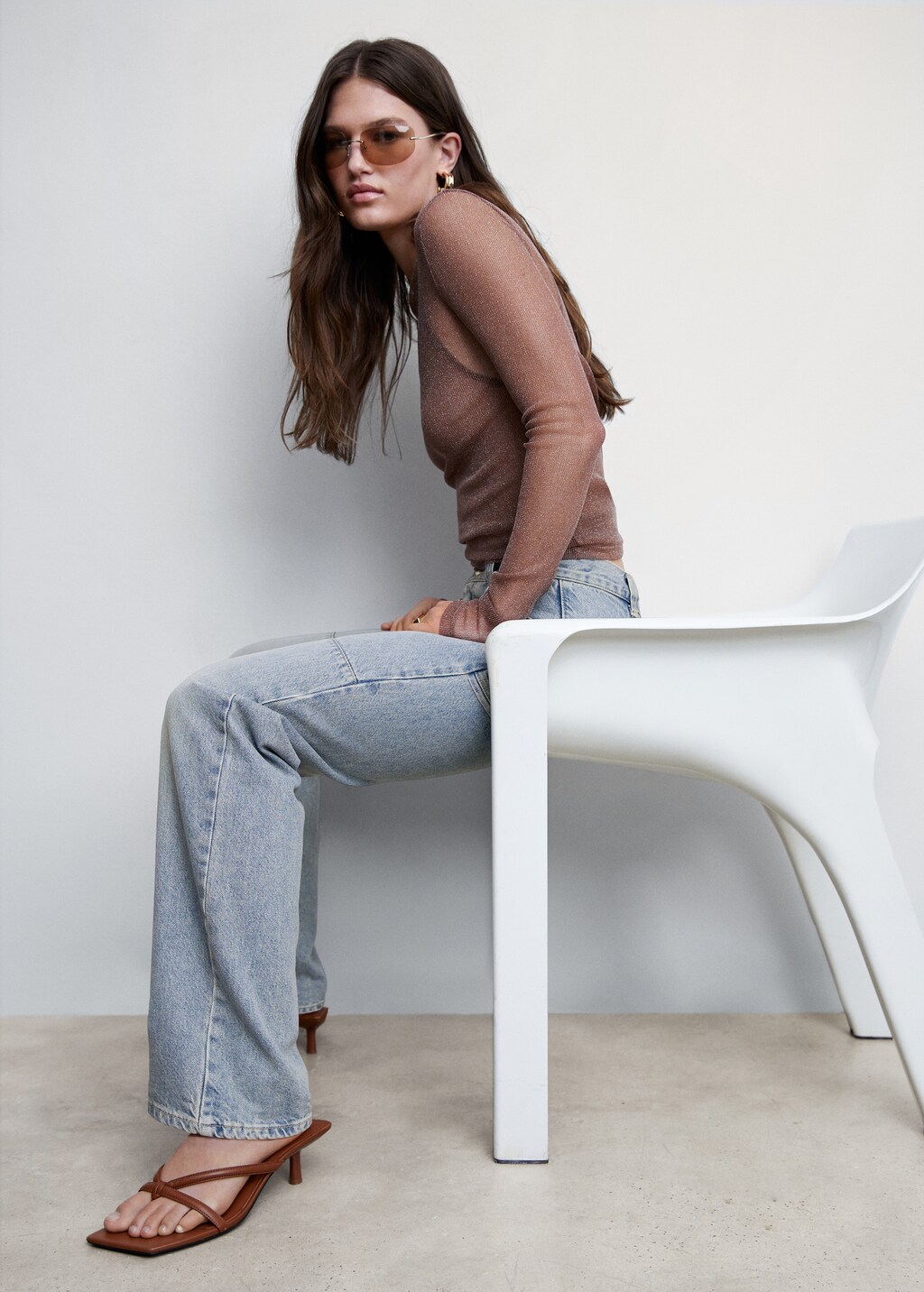 Carpenter cargo jeans - Women | MANGO OUTLET USA
