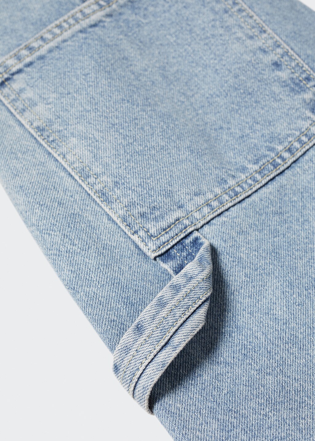 Carpenter cargo jeans - Women | MANGO OUTLET USA