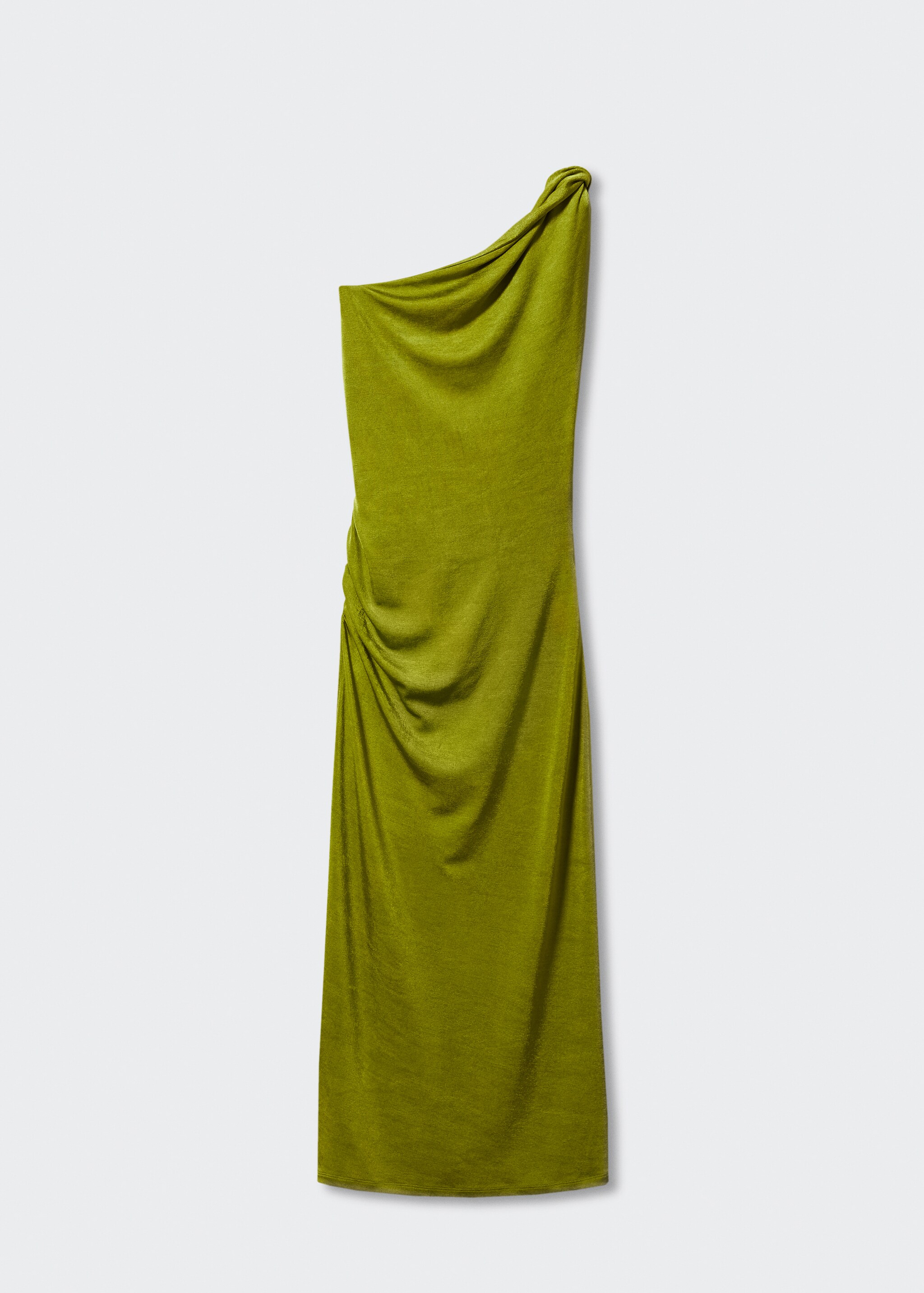 Drapiertes Kleid mit asymmetrischem Design - Artikel ohne Model