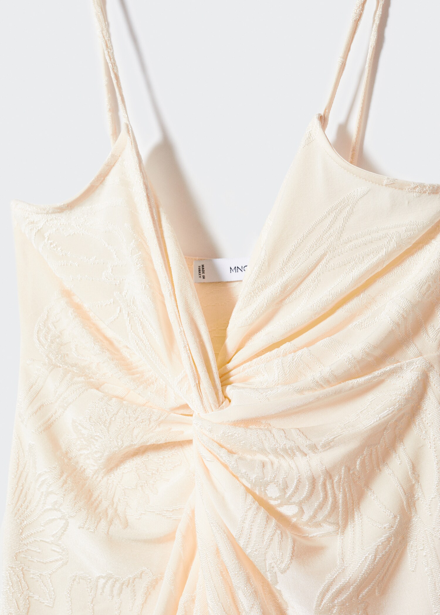 Knot dress with opening - Details of the article 8