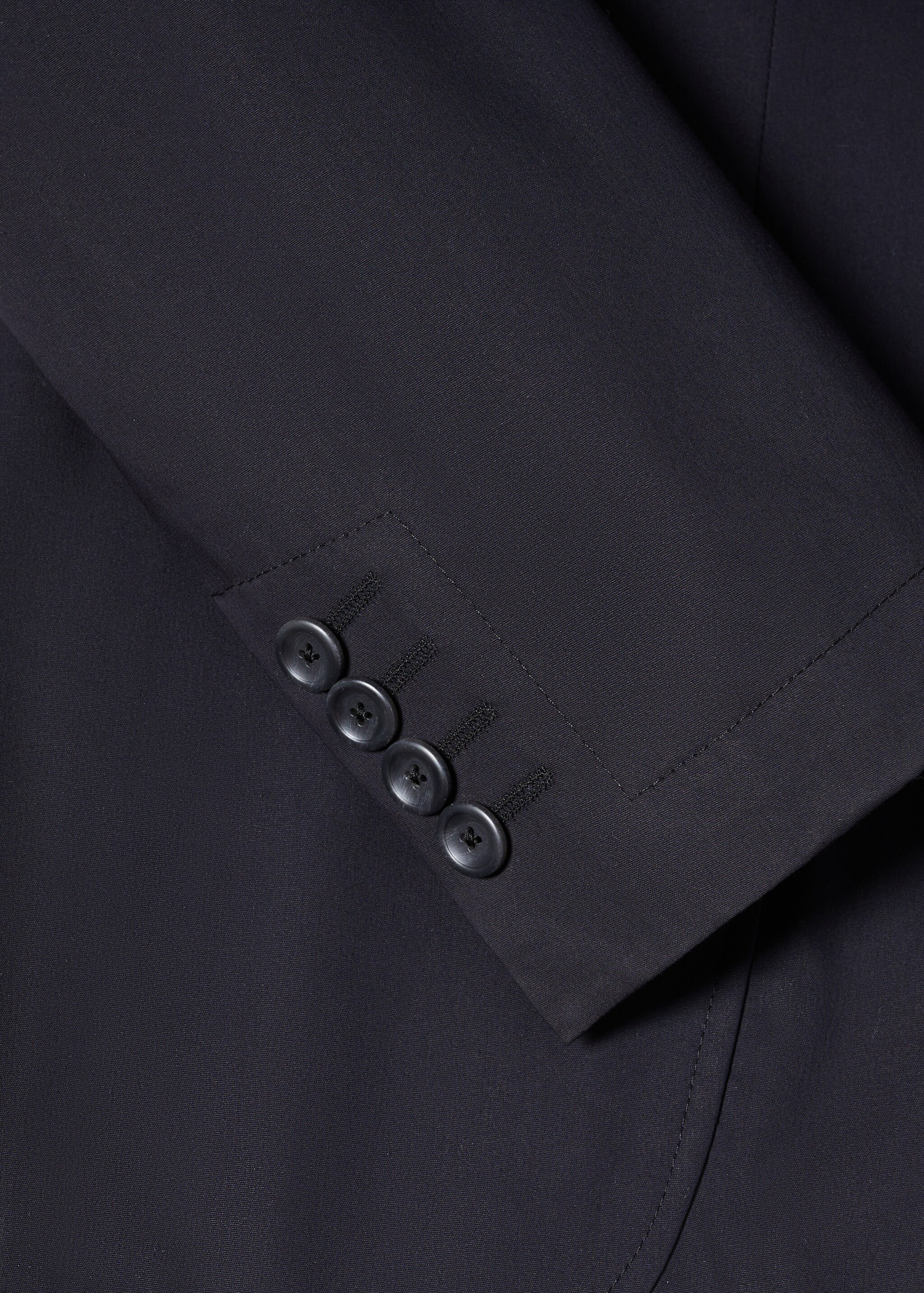 Slim Fit-Anzughose aus Baumwolle - Detail des Artikels 8