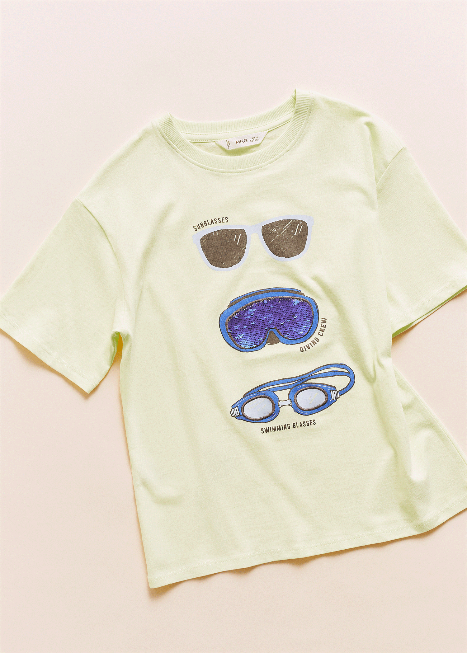 Printed cotton-blend T-shirt - Details of the article 9