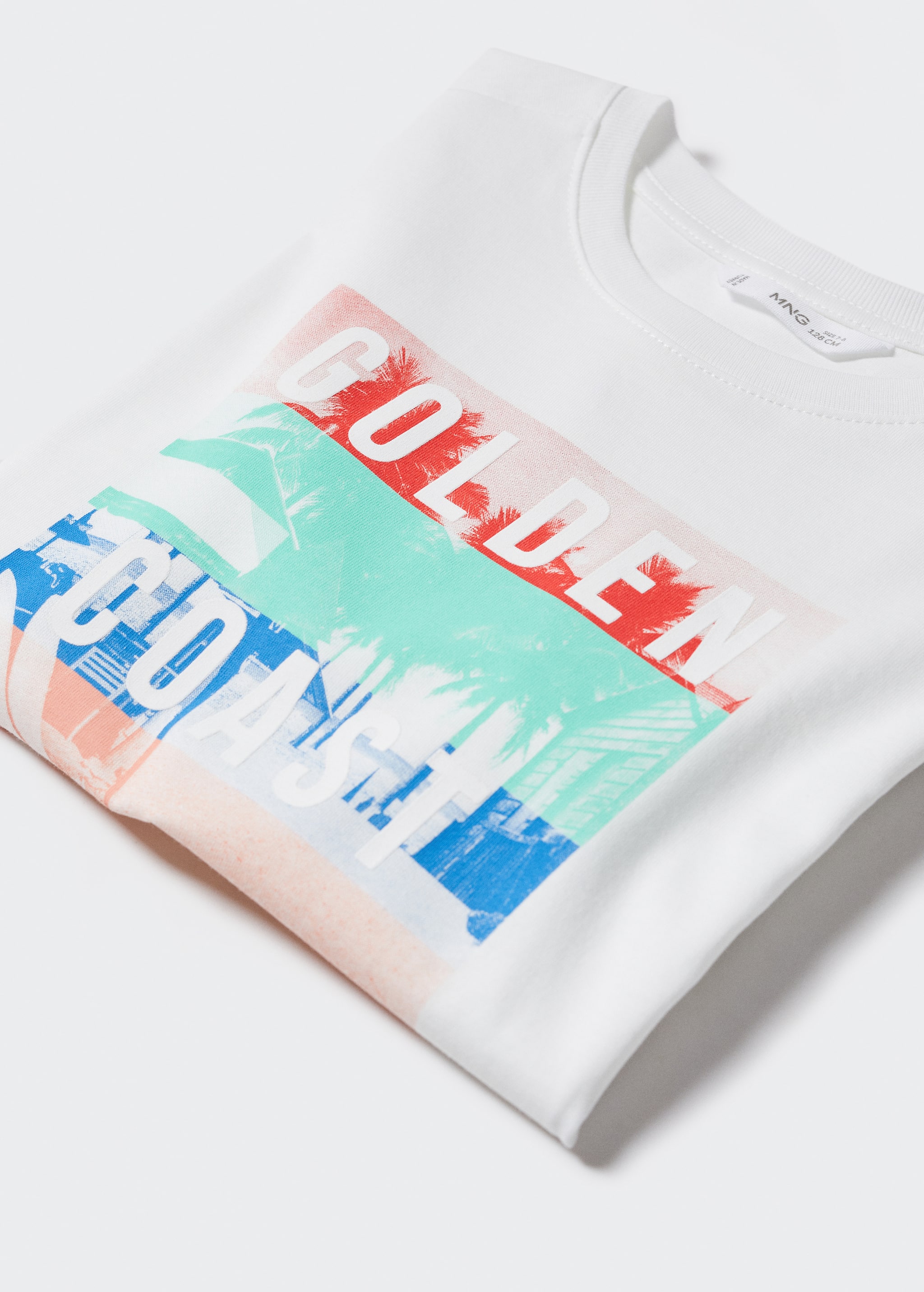 Printed cotton-blend t-shirt - Details of the article 8