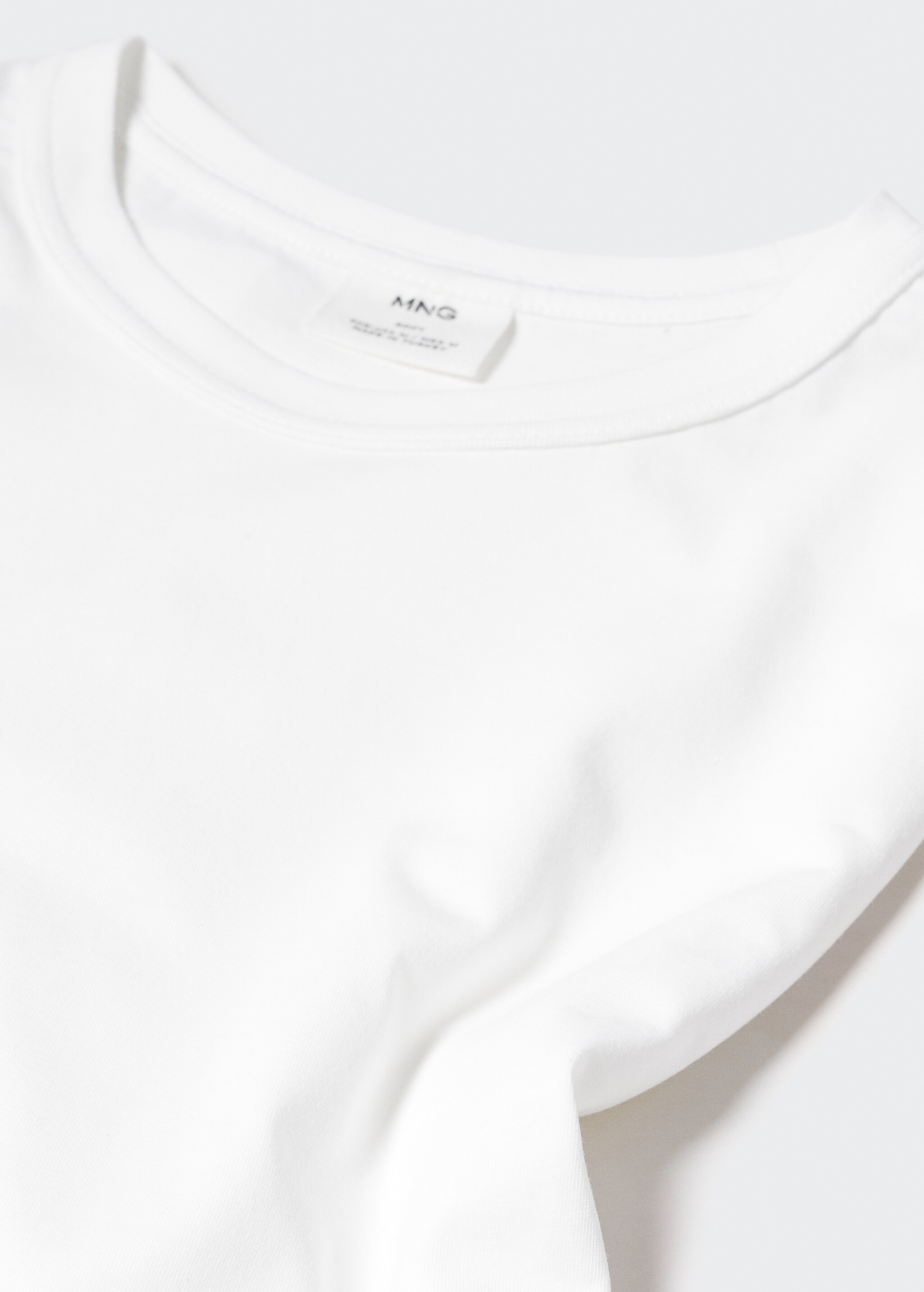 Camiseta 100% algodón relaxed fit - Detalle del artículo 8