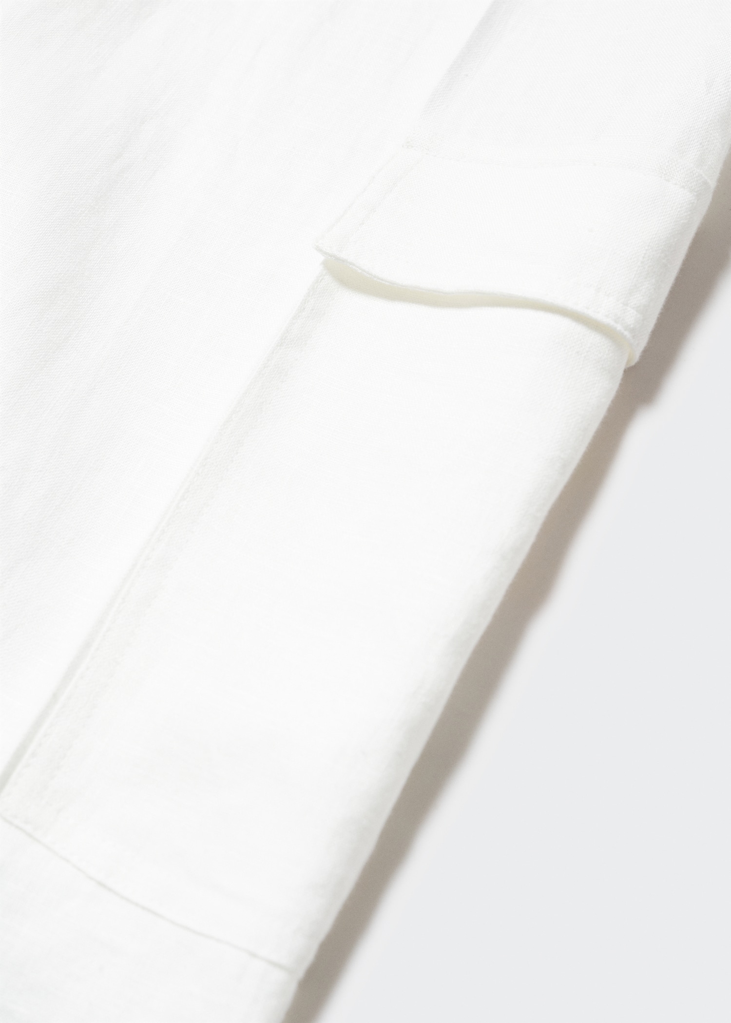 Linen cargo trousers Women MANGO OUTLET United Kingdom