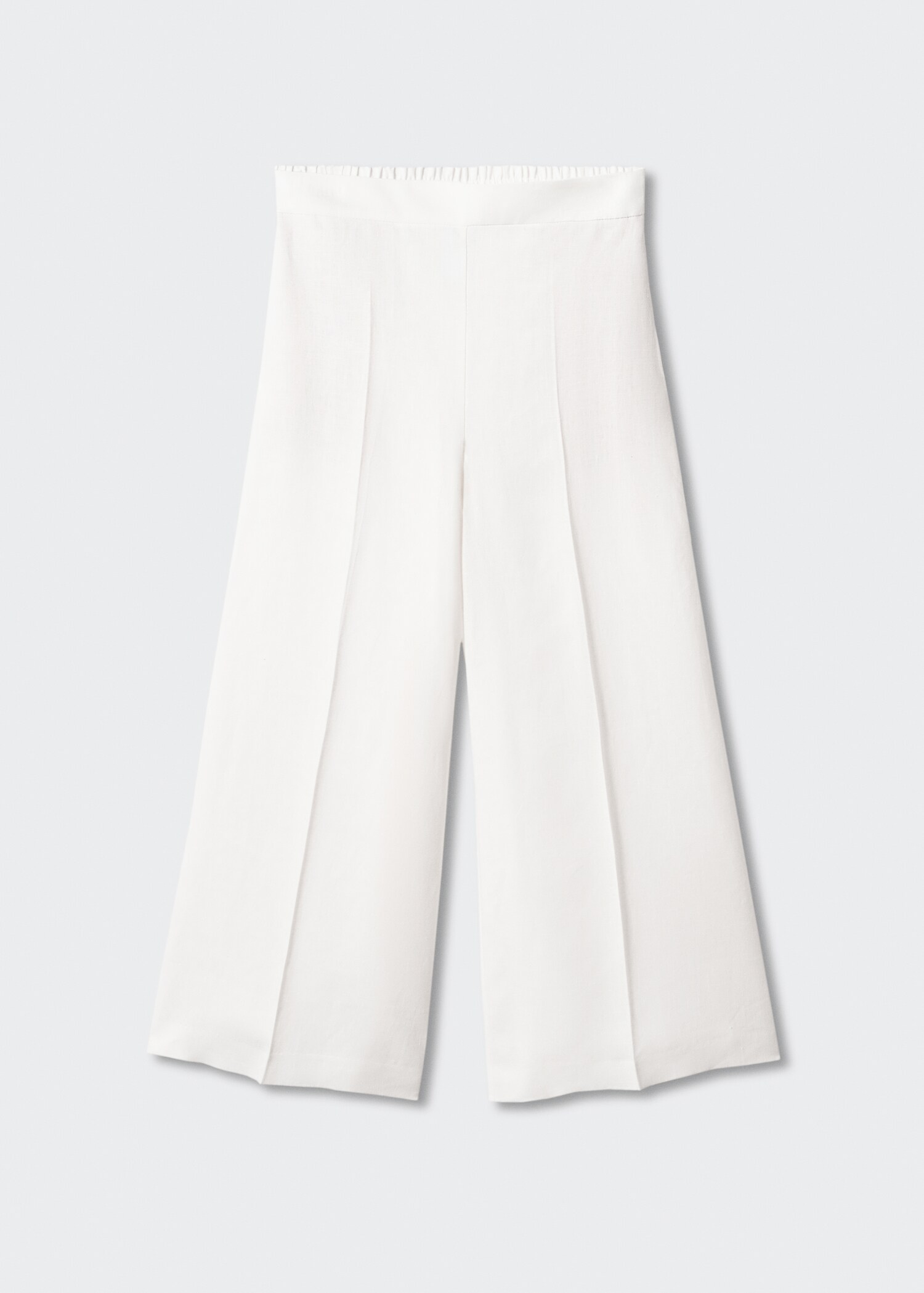 100% linen culotte pants - Article without model