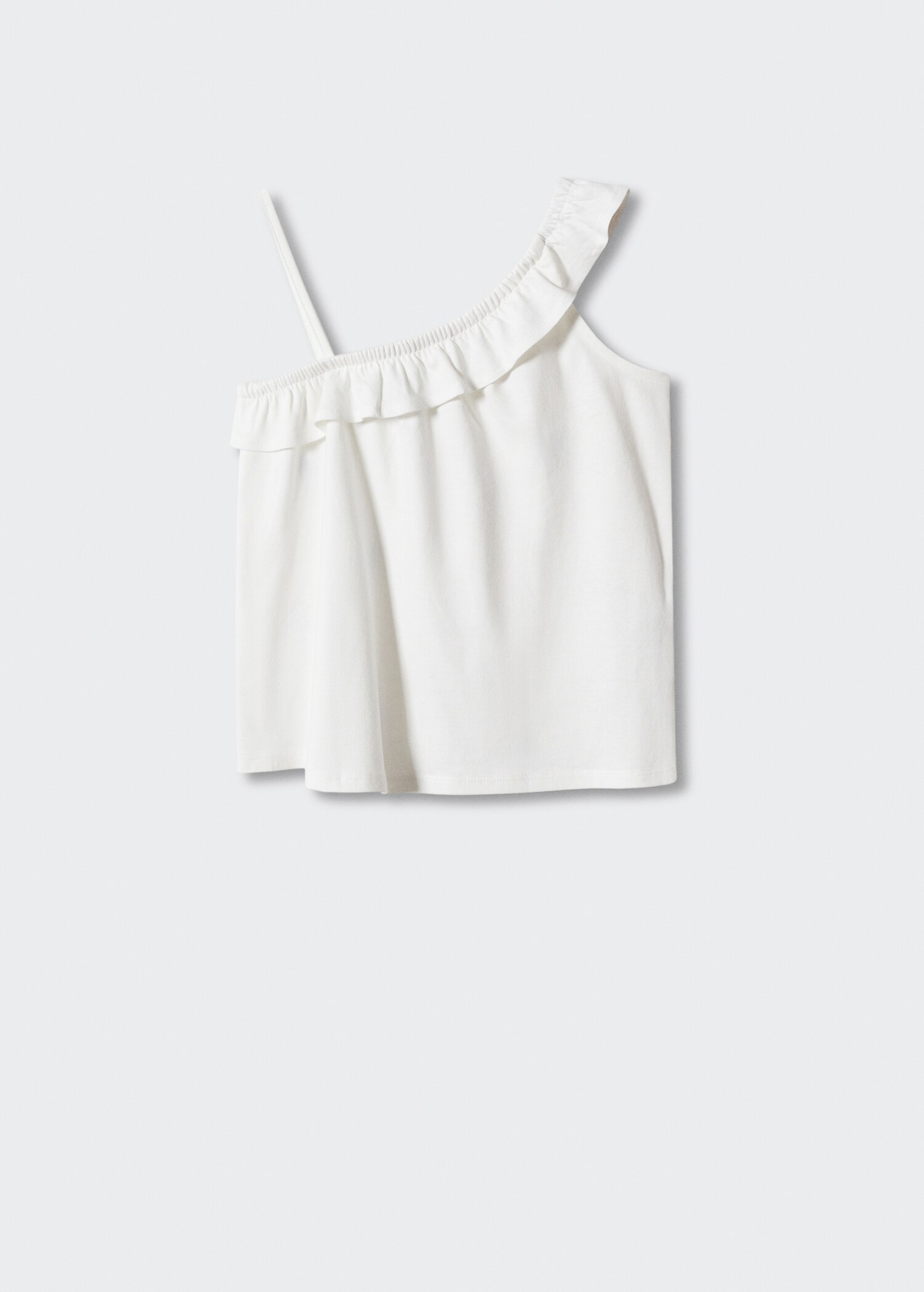 Blusa assimétrica estampada - Verso do artigo